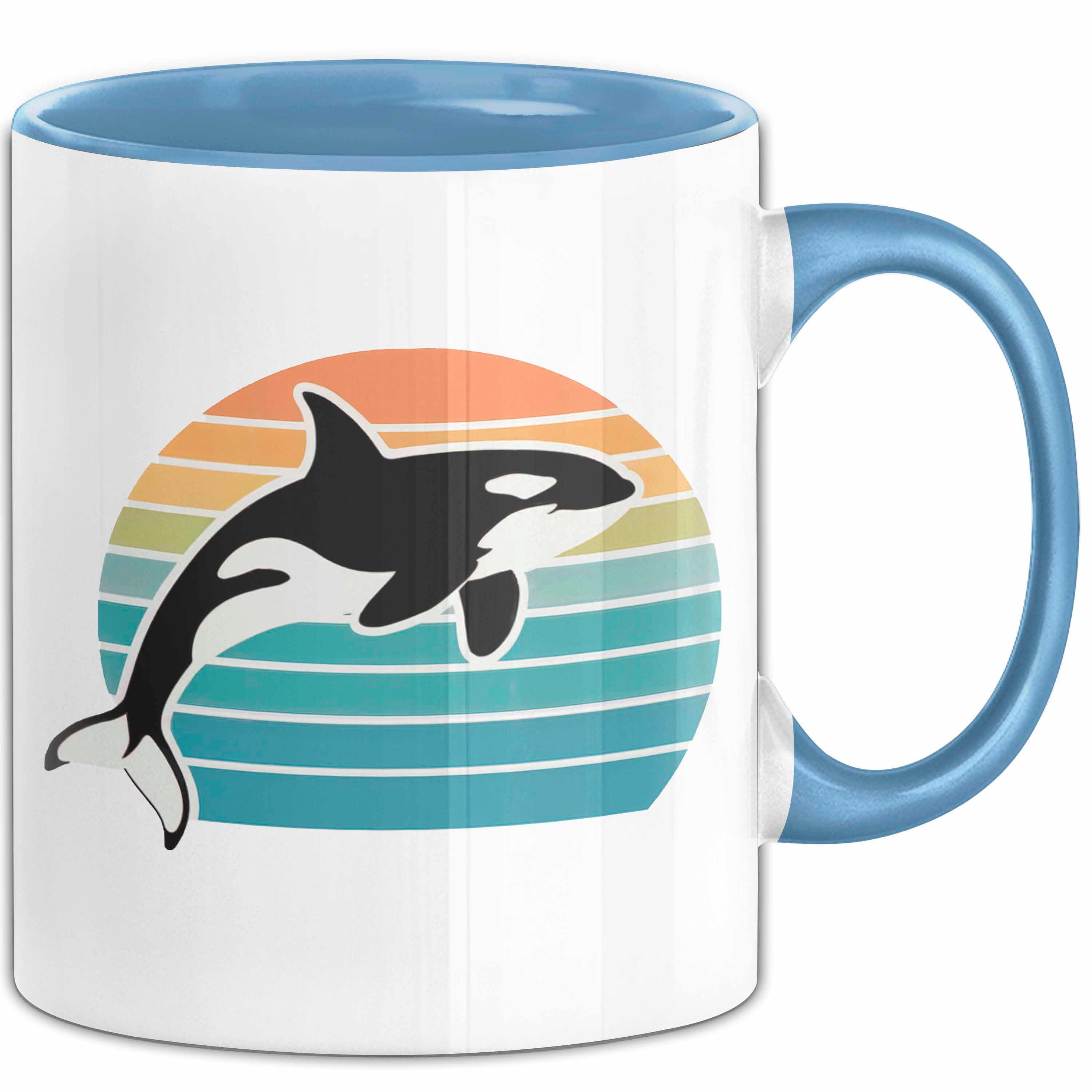 Tasse Wal Tier Tasse Geschenk Lustige Geschenkidee Spruch