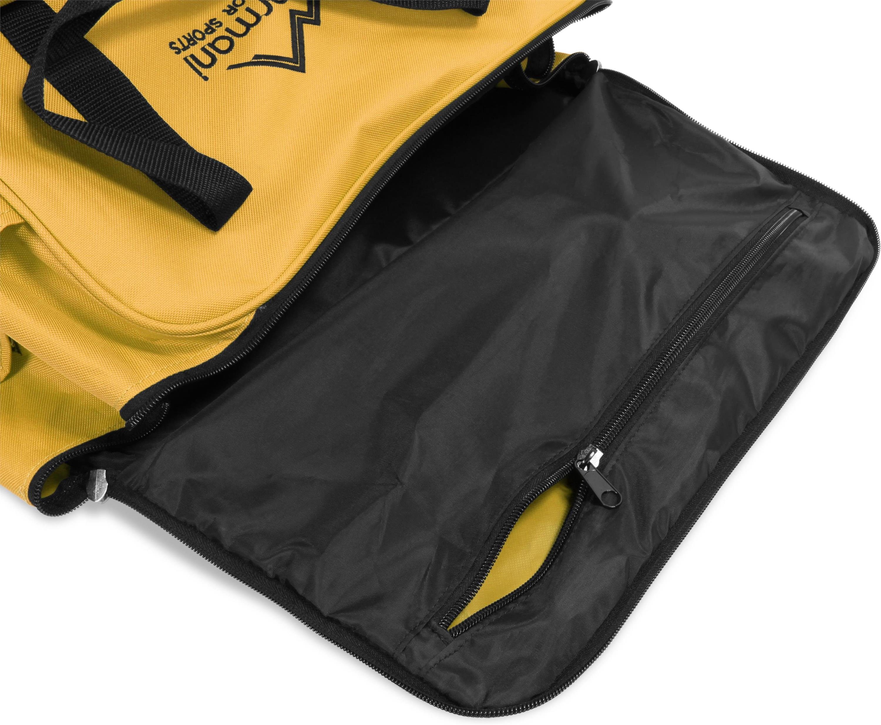 normani Sporttasche Skitasche 53 l Alpine Depo, Skischuhtasche mit separatem Helmfach und Rucksackfunktion
