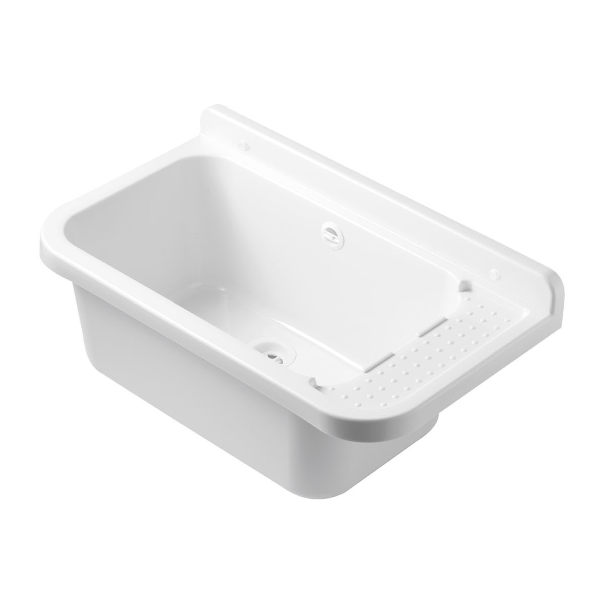 Hydroland Waschbecken WEIß 60, Kunststoff Spülbecken günstig online kaufen
