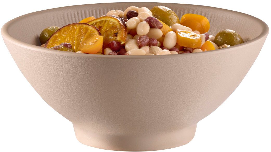 APS Schale Schüssel "NERO", 0,9 Liter, Ø 19 cm, Höhe 8 cm, Melamin, (1-tlg), aus Melamin