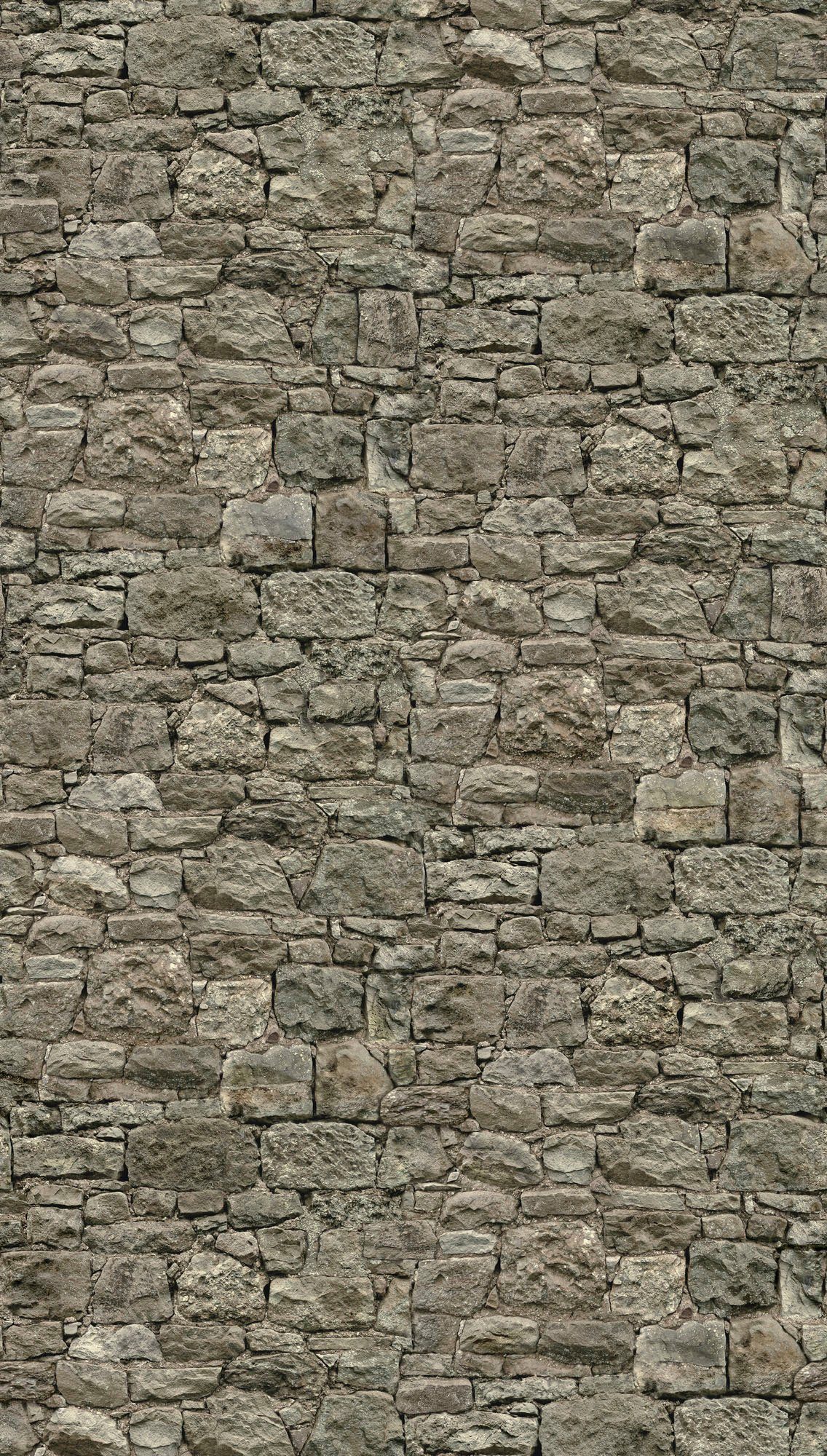 Steinwand matt, Used glatt, Tapete Stein-Tapete Look Fototapete, Steinoptik walls St), Fototapete (1 Industrial Grau,Beige living Loft