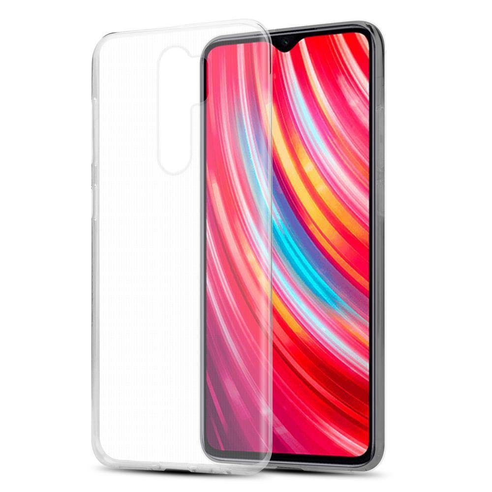 Cadorabo Handyhülle für Xiaomi RedMi NOTE 8 PRO Hülle Xiaomi RedMi NOTE 8 PRO, Hülle TPU Silikon Handy Schutzhülle Slim Transparent Case Cover
