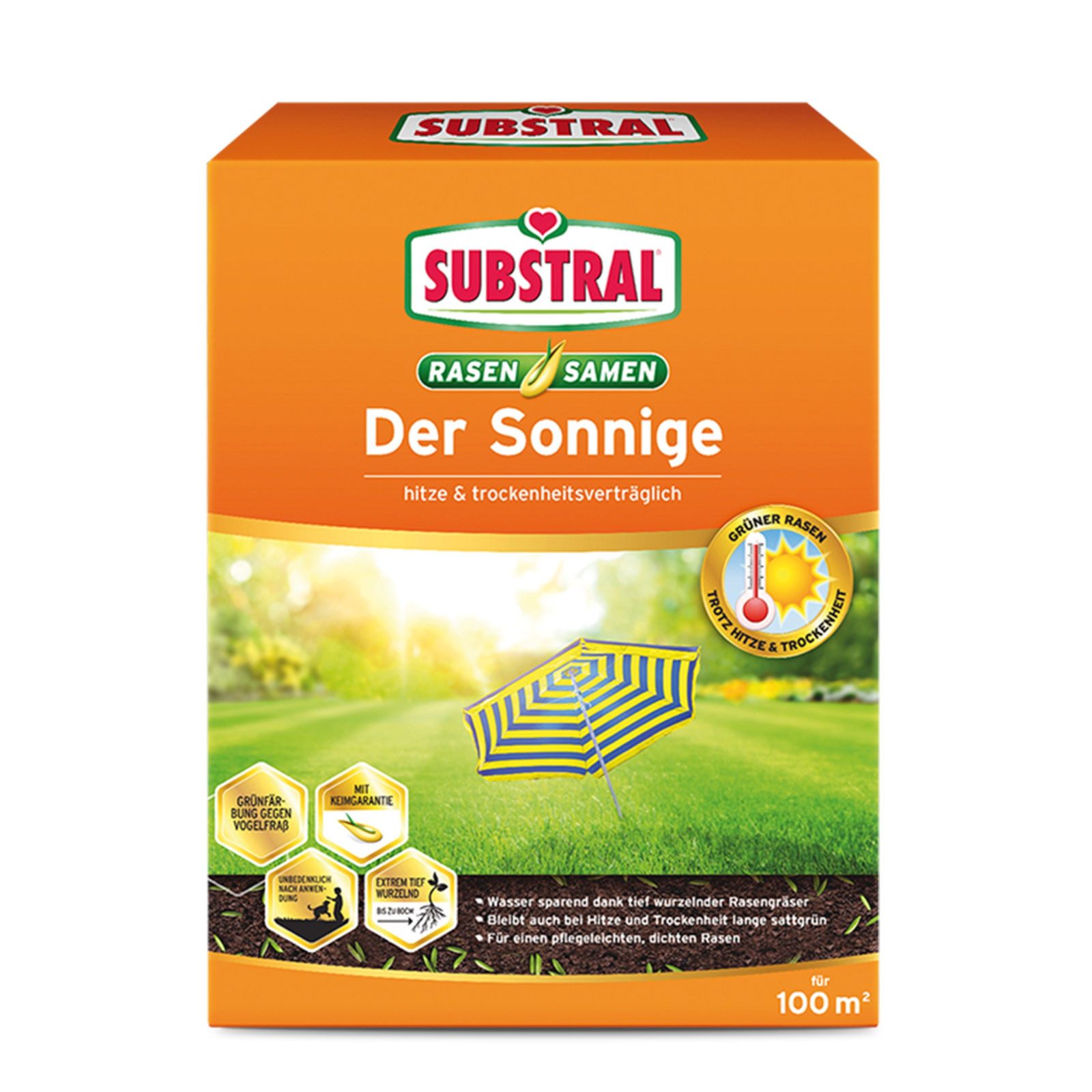 Substral Rasensamen Rasensamen Der Sonnige, 2,25 kg