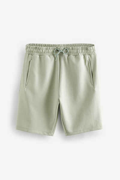 Next Sweatshorts Straight Fit Jersey-Shorts, Reißverschlusstasche (1-tlg)