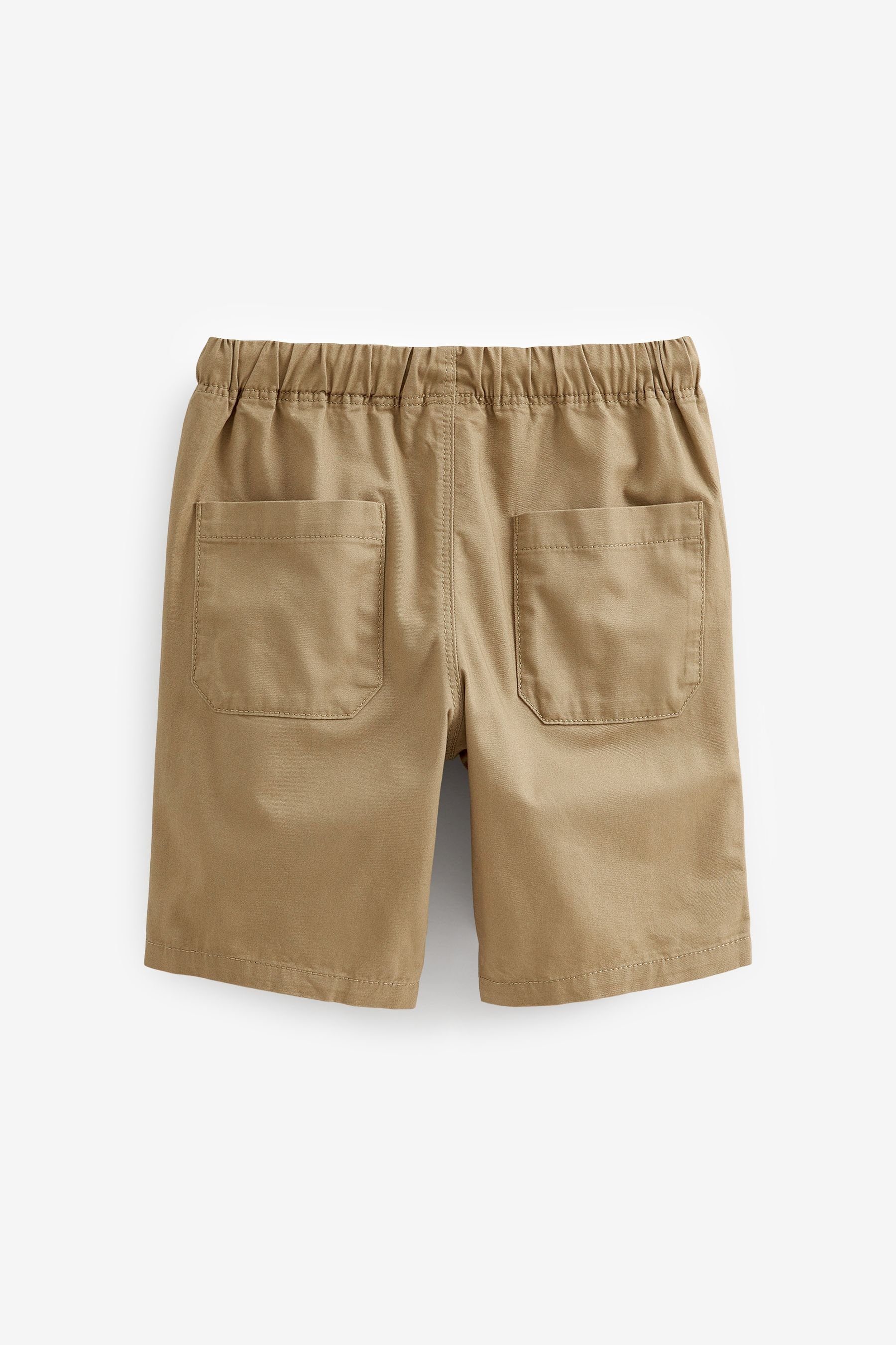 Shorts (3-tlg) Brown/Red Next 3er-Pack im Schlupf-Shorts Navy Blue/Tan