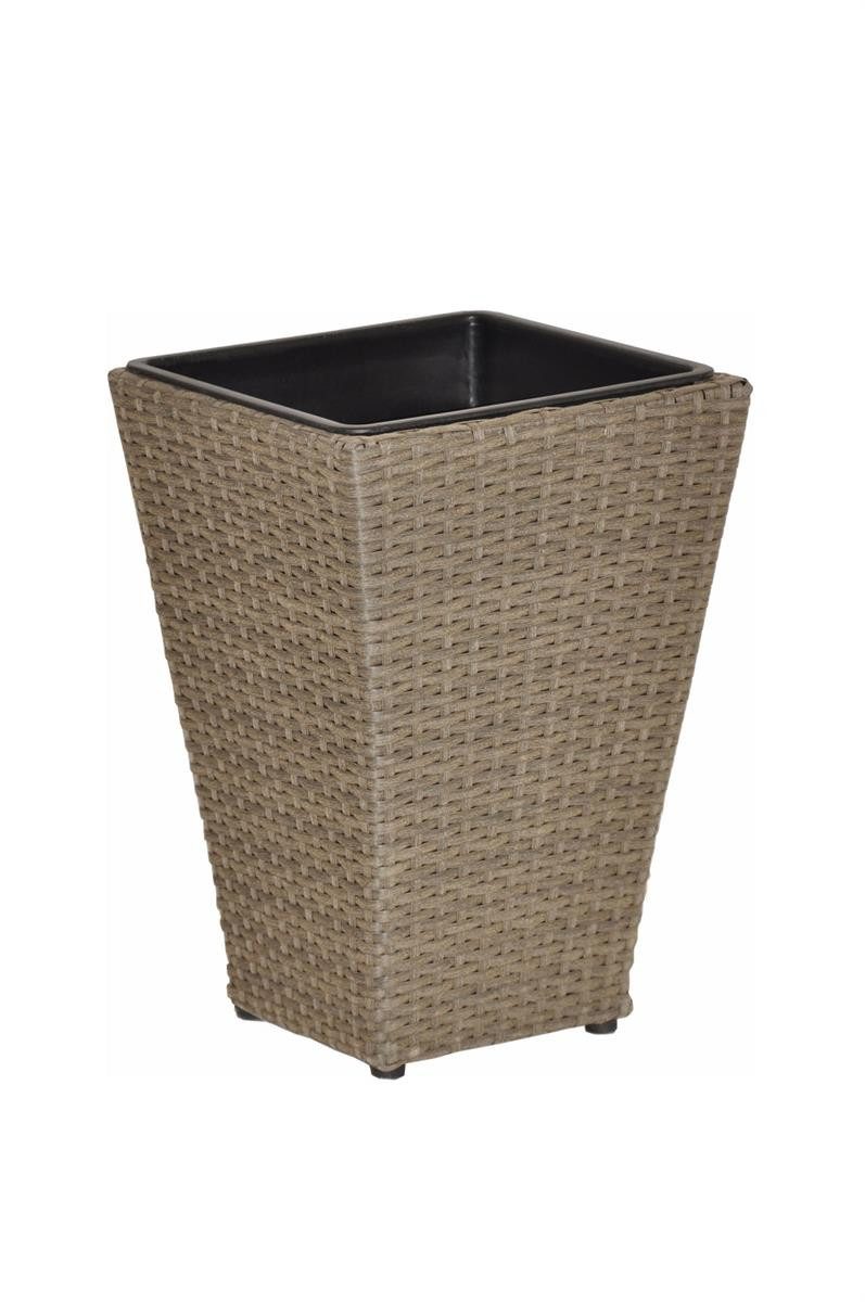 dazikemo Blumenkasten Pflanzkübel Sanssouci grau