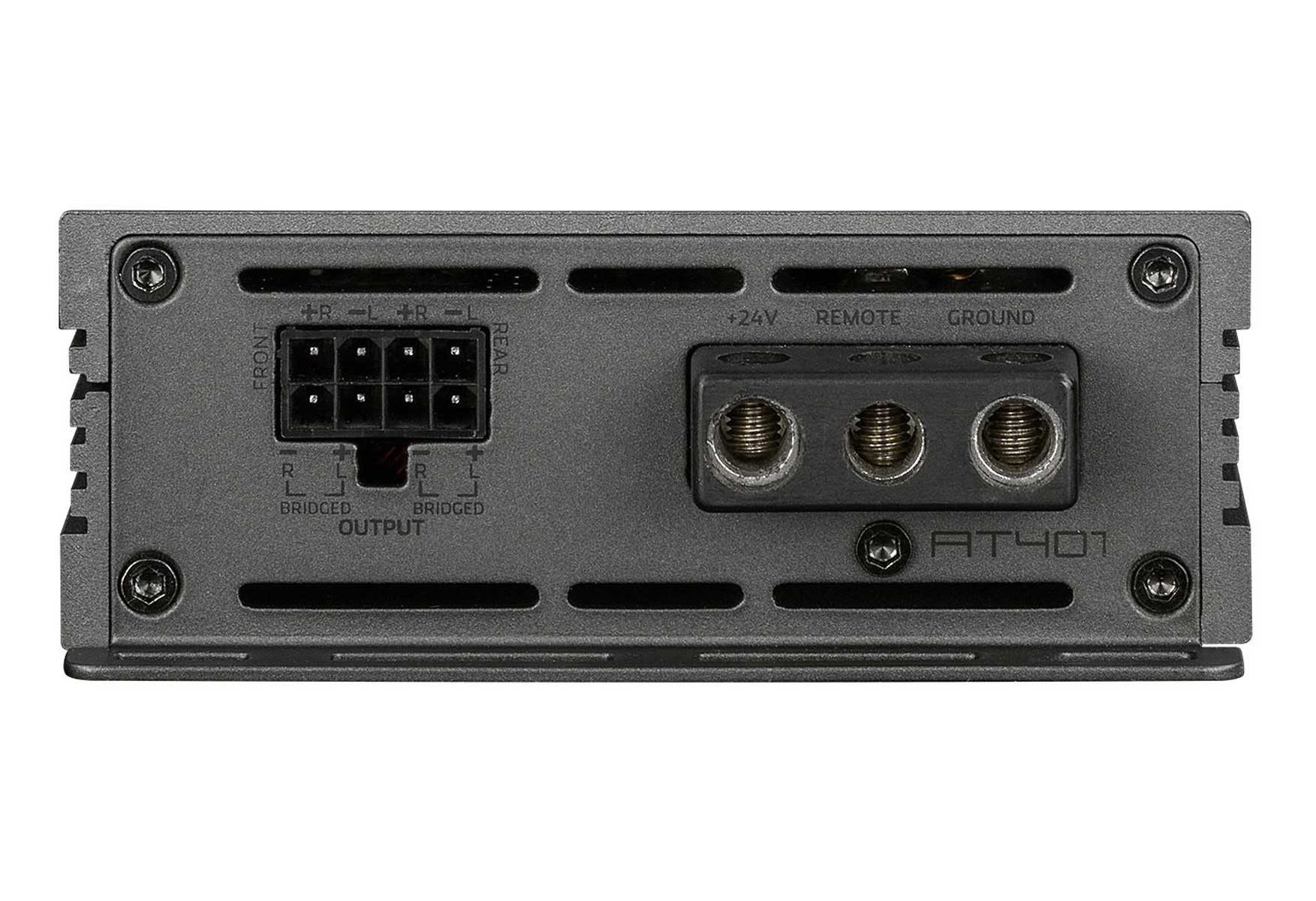 Axton AT401 4-Kanal Verstärker Endstufe Digital Power Amplifier Endverstärker (Anzahl Kanäle: 4)