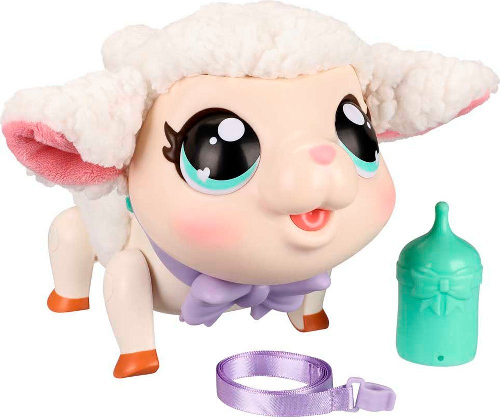 Moose Spielfigur Little Live Pets: My Pet Lamb Snowie, mit Geräuschen und Reaktionen