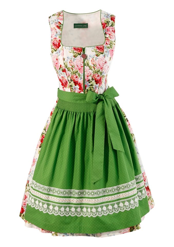 Country Line Dirndl midi mit Blumenprint kaufen | OTTO