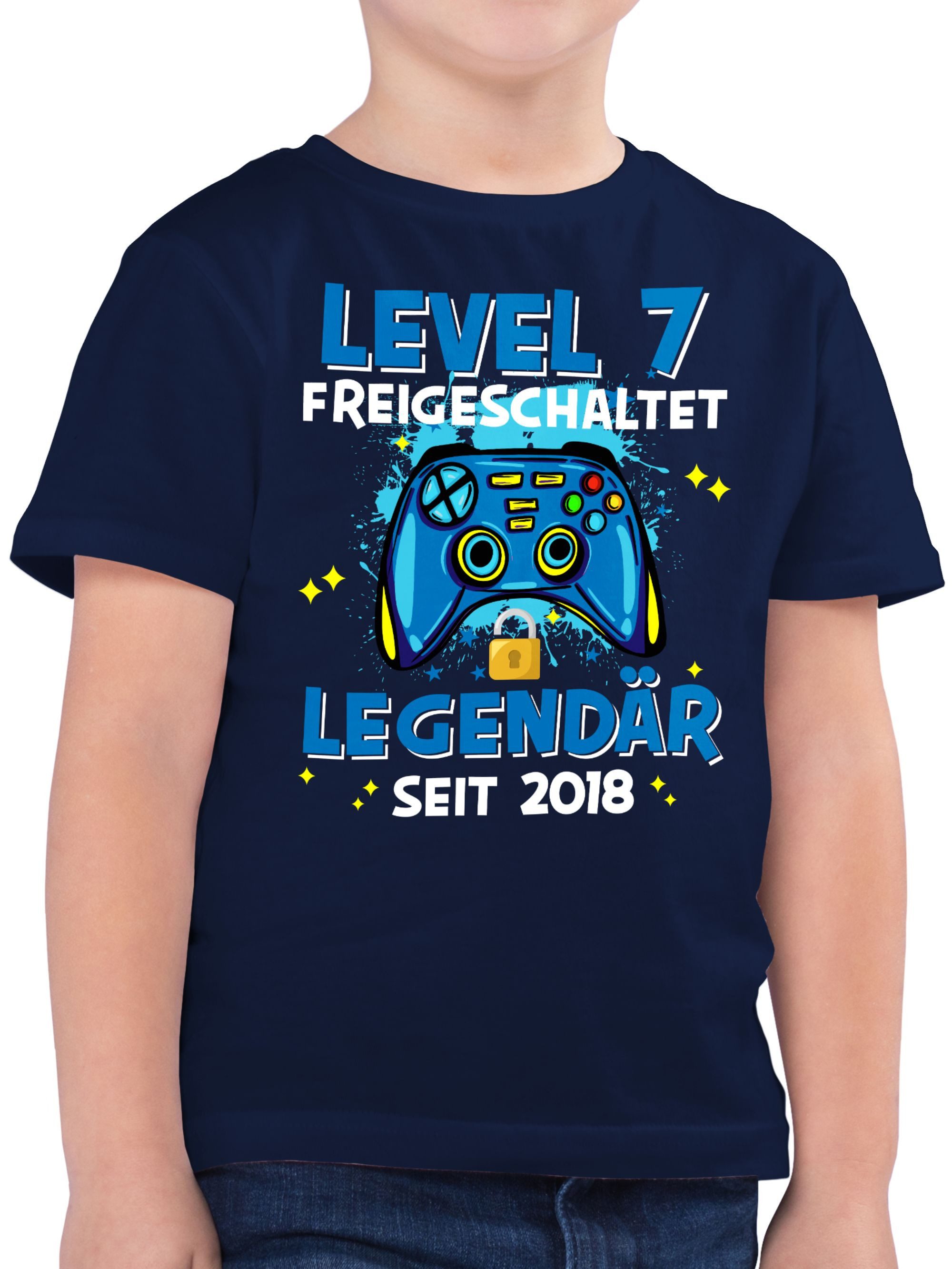 T-Shirt Level 7 freigeschaltet Legendär seit 2018