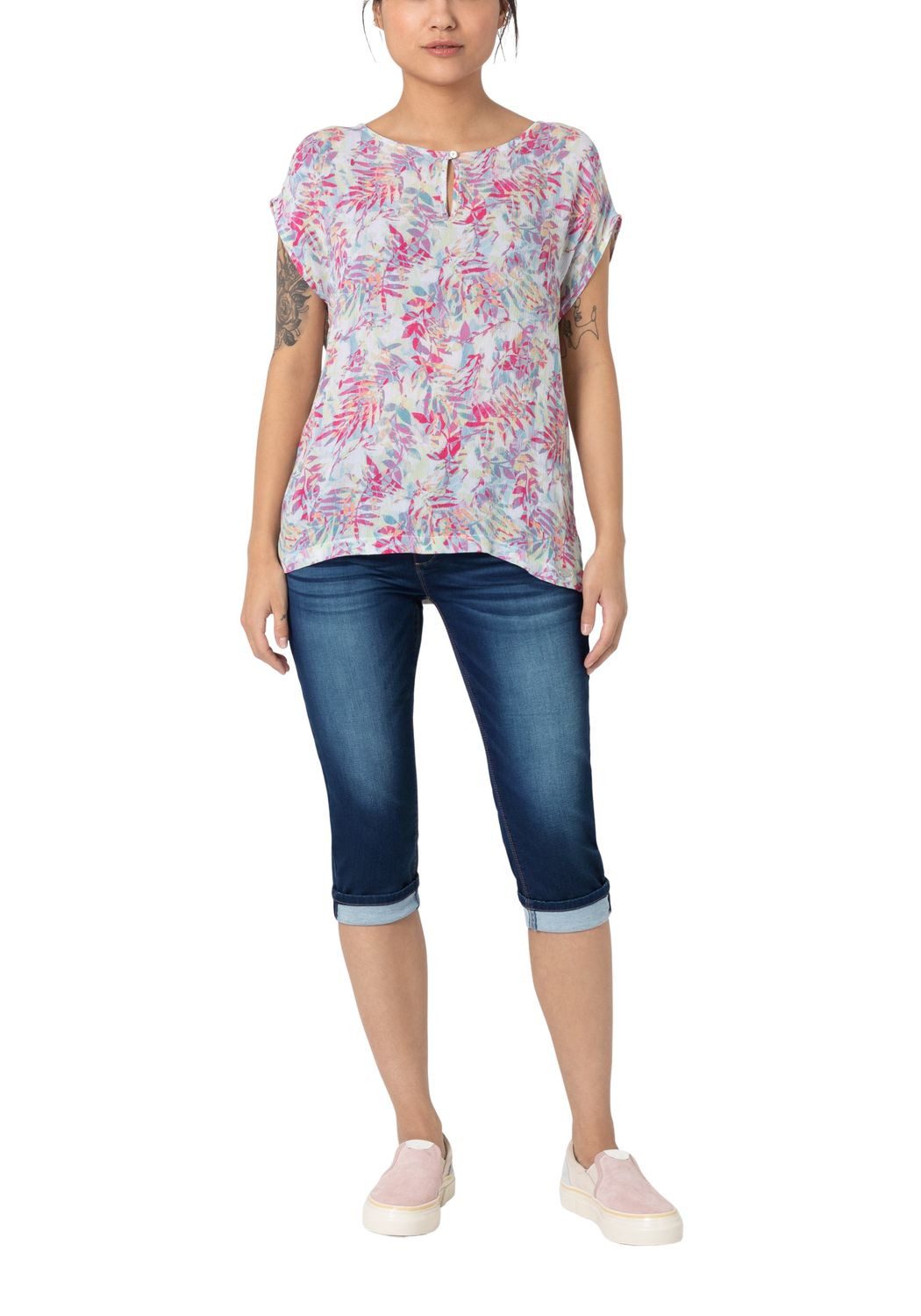 TIMEZONE Bermudas SLIM ENYATZ 3/4 mit Stretch