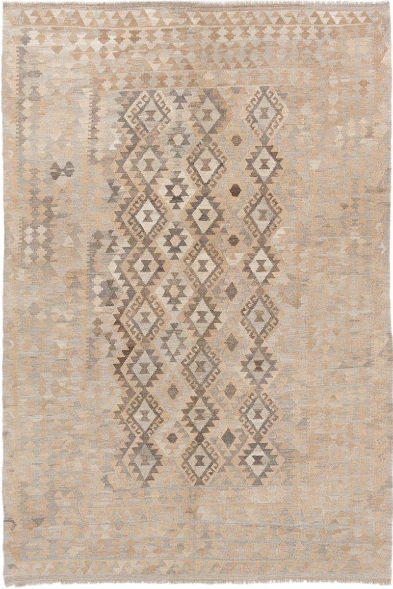 Orientteppich Kelim Afghan Heritage 205x303 Handgewebter Moderner Orientteppich, Nain Trading, rechteckig, Höhe: 3 mm