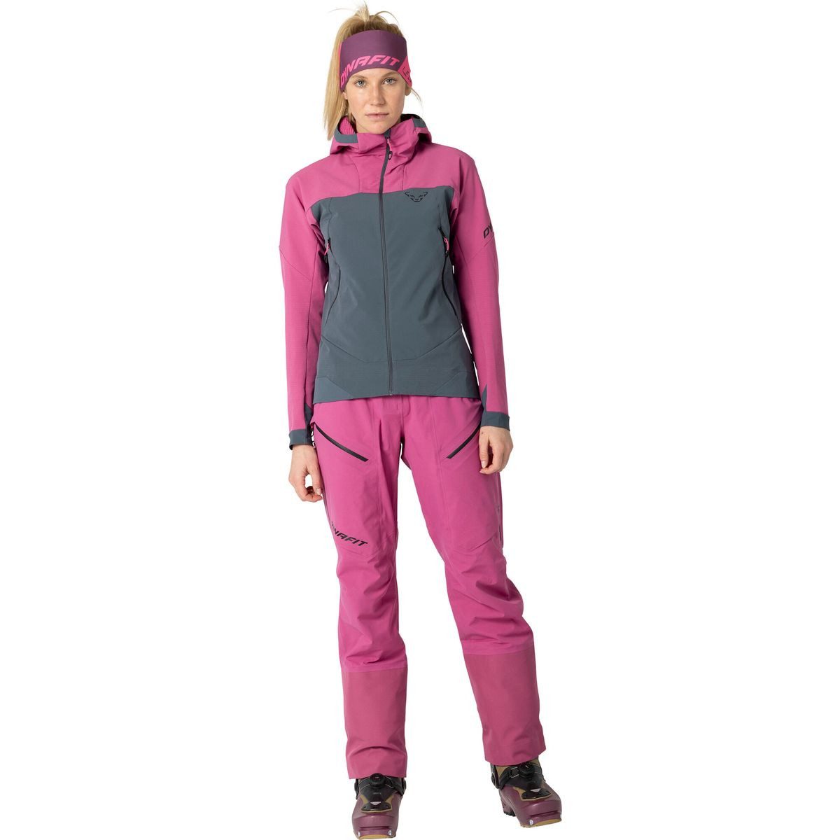 Dynafit Skijacke Ridge Thermal Hoody W Vielseitiger Hoody für kalte Outdoor-Aktivitäten, bietet Schutz vor