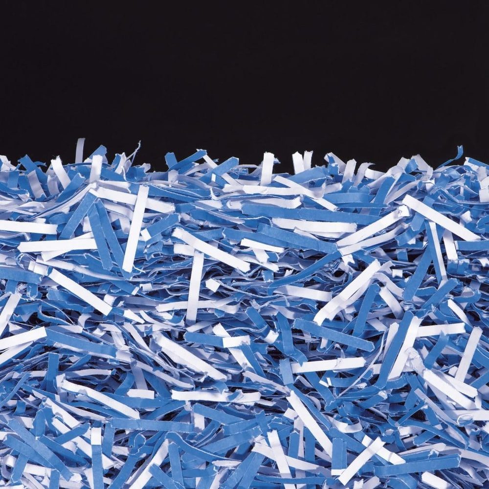 Hama Aktenvernichter Aktenvernichter Partikelschnitt (Papier + Plastik, Korb, 5 Blatt, P4), Mit Papierkorb, 4 x 39 mm Schnitzel, Automatik, Rücklauf – Bild 5 von 5