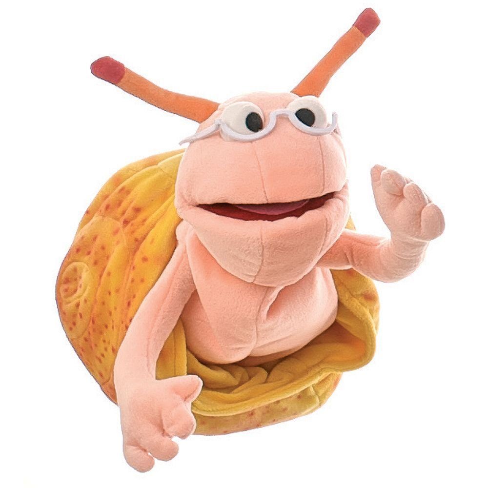 Handpuppe Living Puppets Handpuppe Schnecke Finchen Sesamstrasse SE105 45 cm