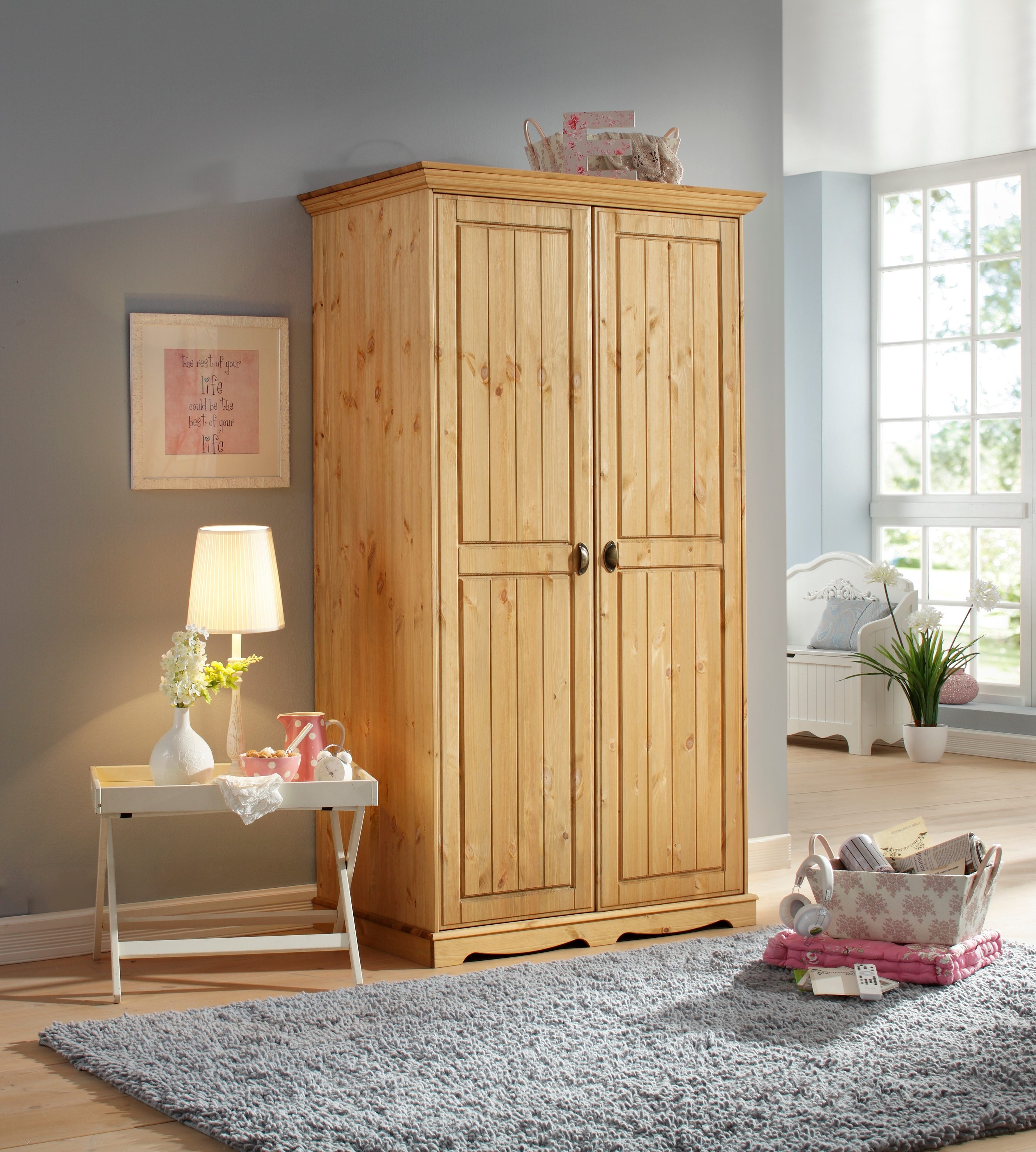 Kleiderschrank Kiefer Massiv Preisvergleich • Die besten Angebote