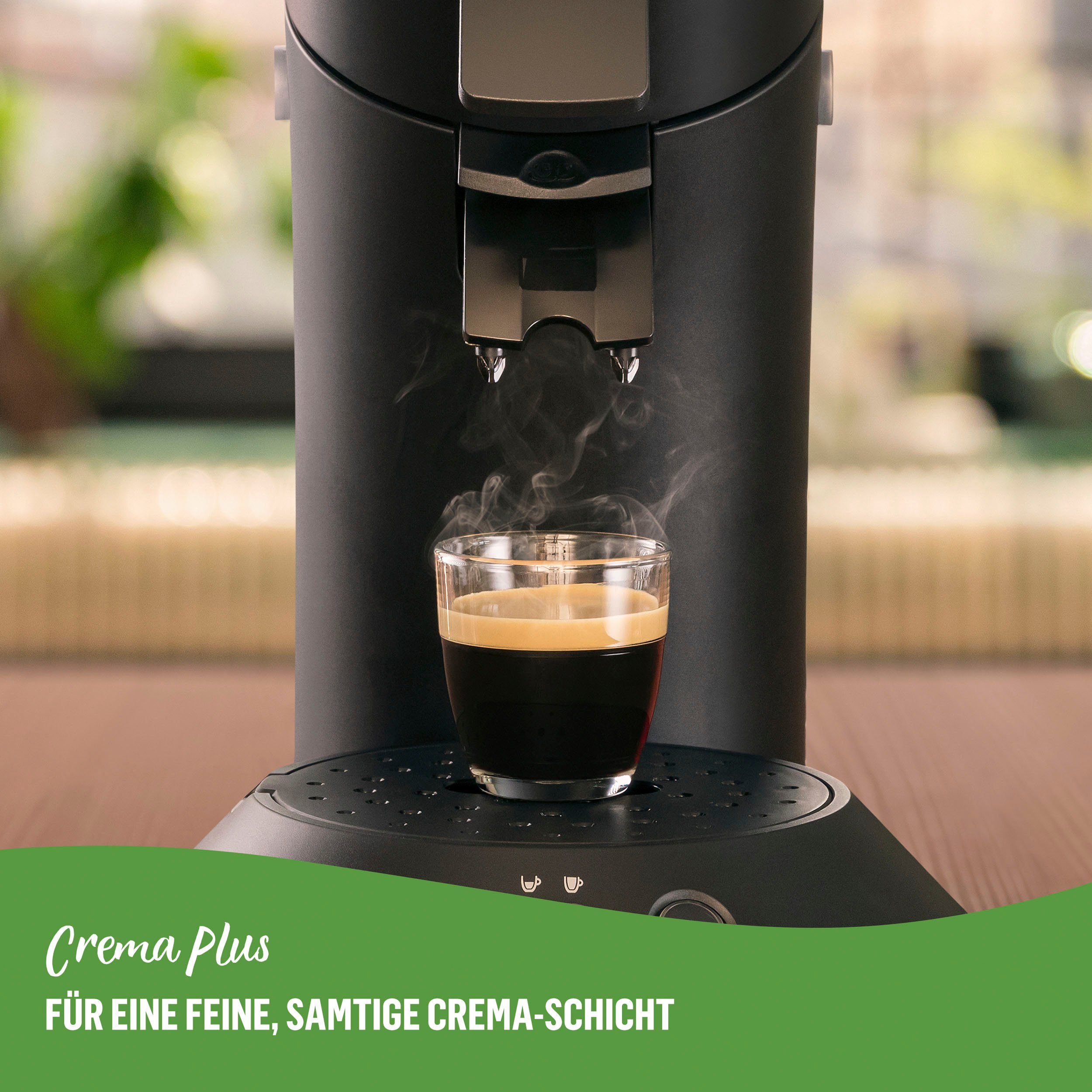 Kaffeepadmaschine 80% kaufen Original Plastik*, zurückerhalten recyceltem Eco Pads max.33 Senseo bis aus Philips 100 und CSA210/22, Plus Senseo €