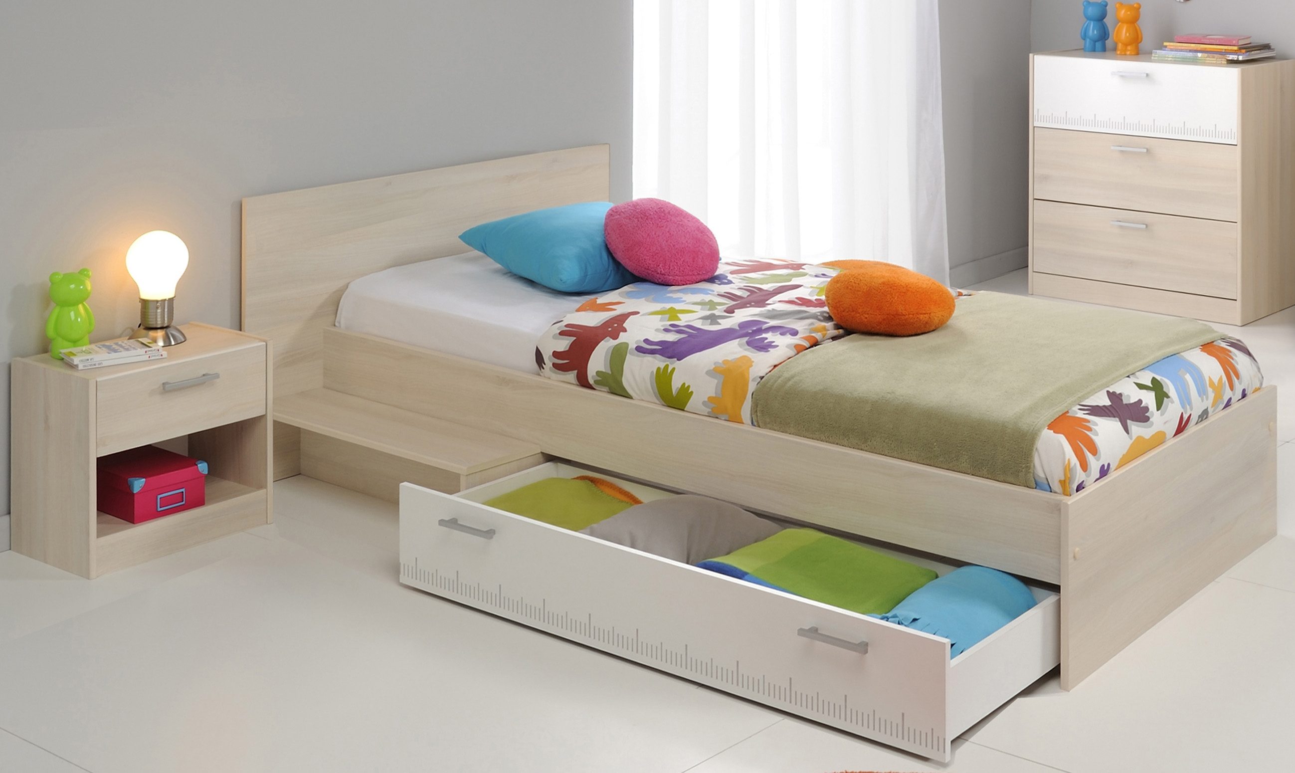 Parisot Bett »Charly«, Jugendbett mit Schubkasten online kaufen | OTTO