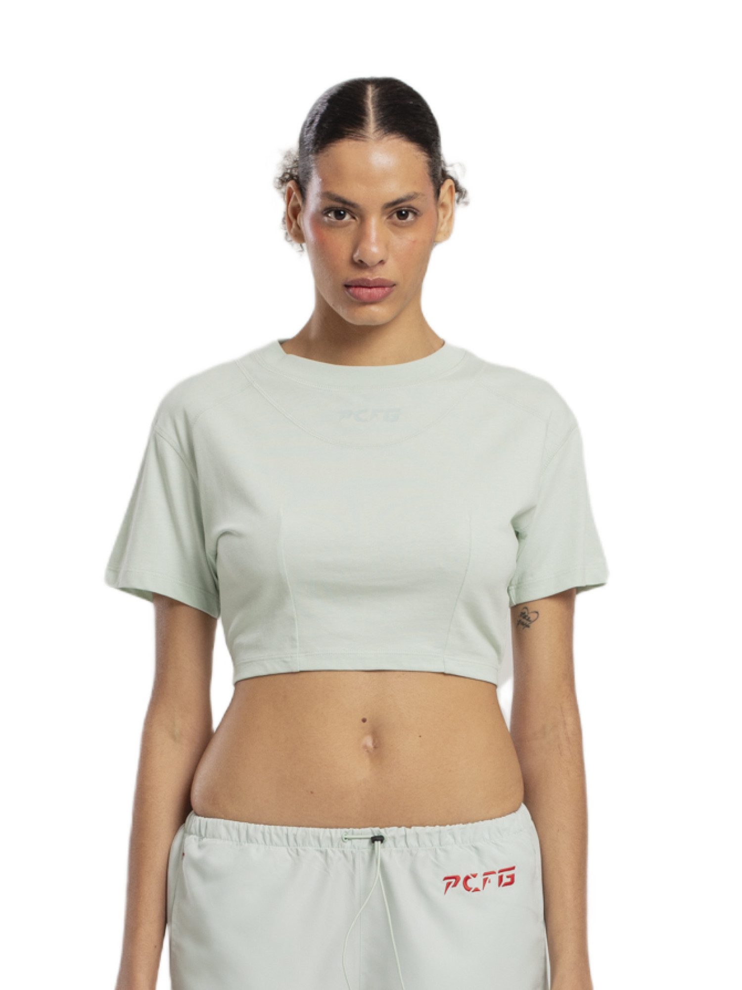 PCFG T-Shirt KOSTENLOSES HIMMEL-CROP-T-SHIRT