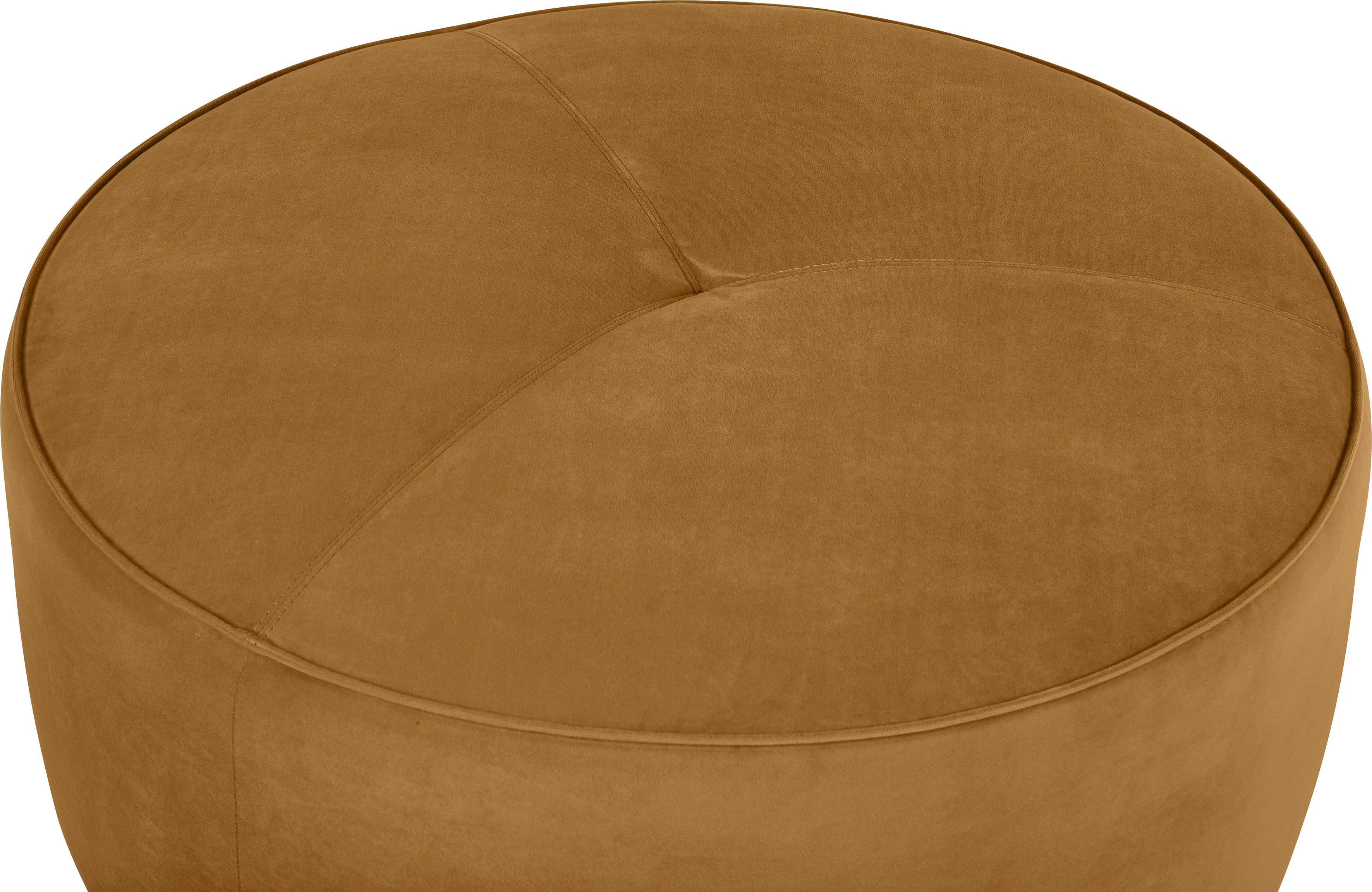 Steppung & ø DROP HOME CHIC, TOM mit 90 TAILOR cm Kedernaht Pouf Sitz, im