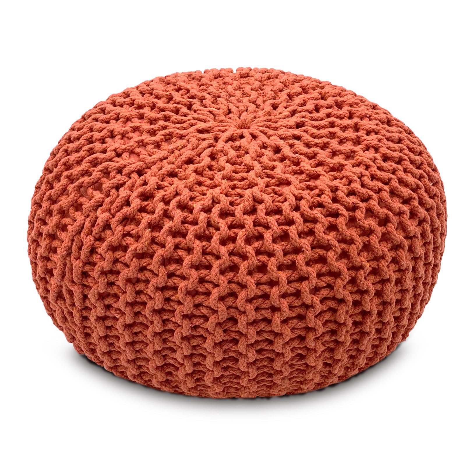 Amagohome Sitzhocker Strickhocker Pouf Ø45 o. günstig online kaufen