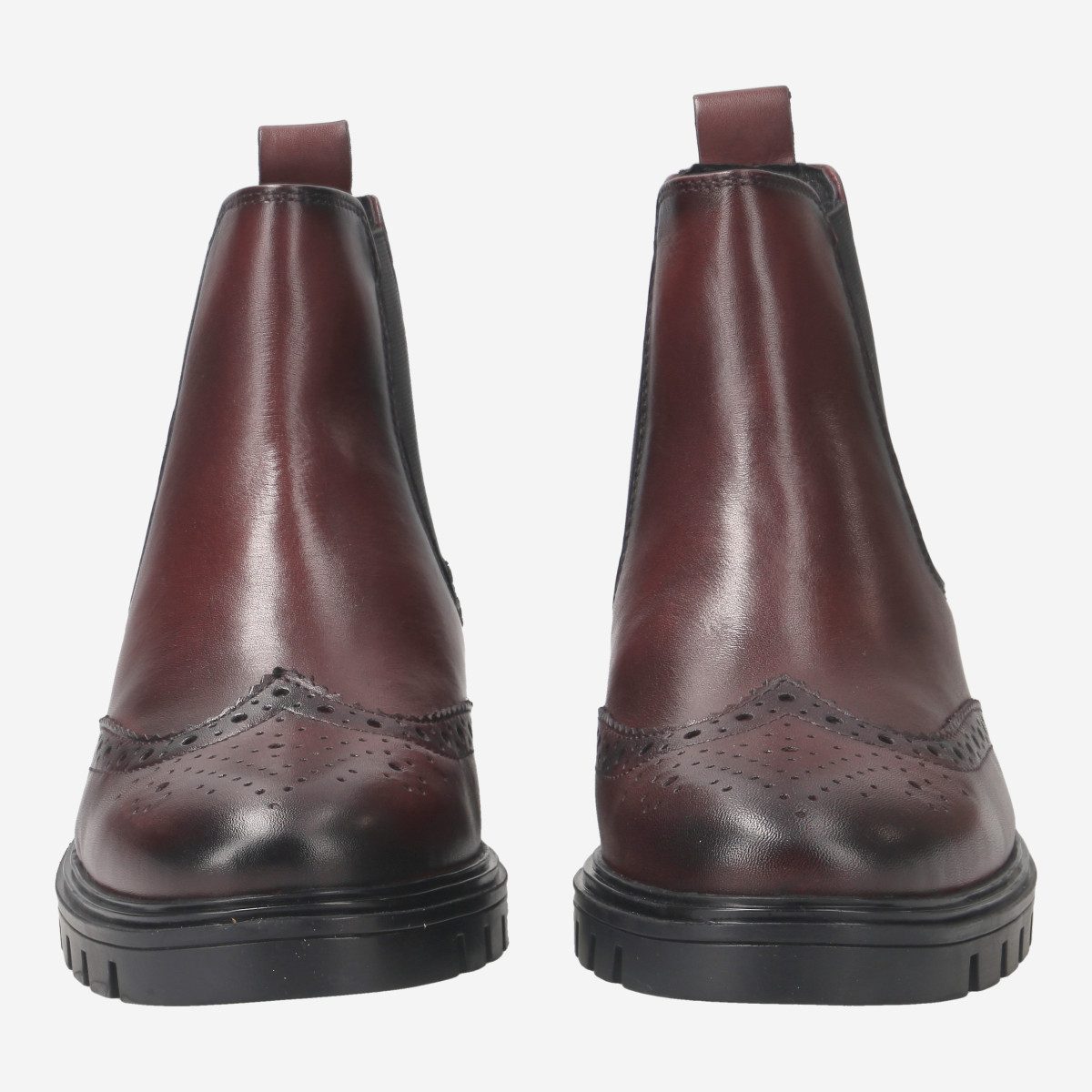 Ara Ara 29514-19 TULSA-ST, Chelsea Boots, Stiefeletten, Rot, Damen Chelseaboots