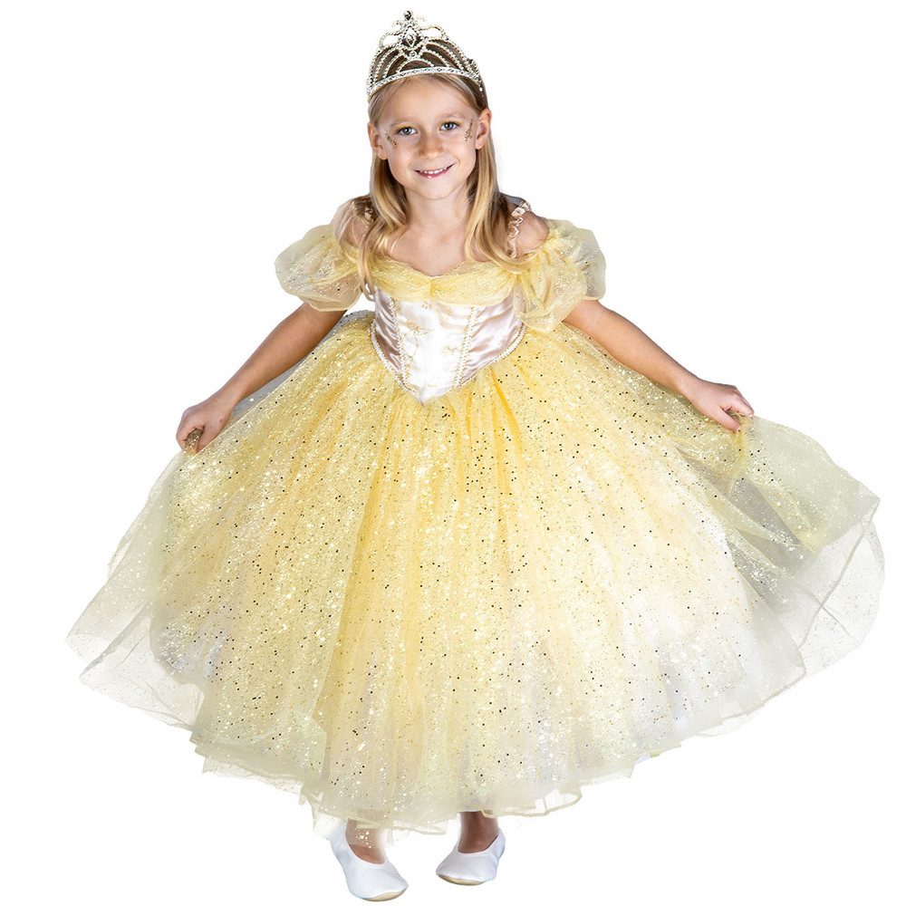 MICA Kostüm Prinzessinnenkleid gold L