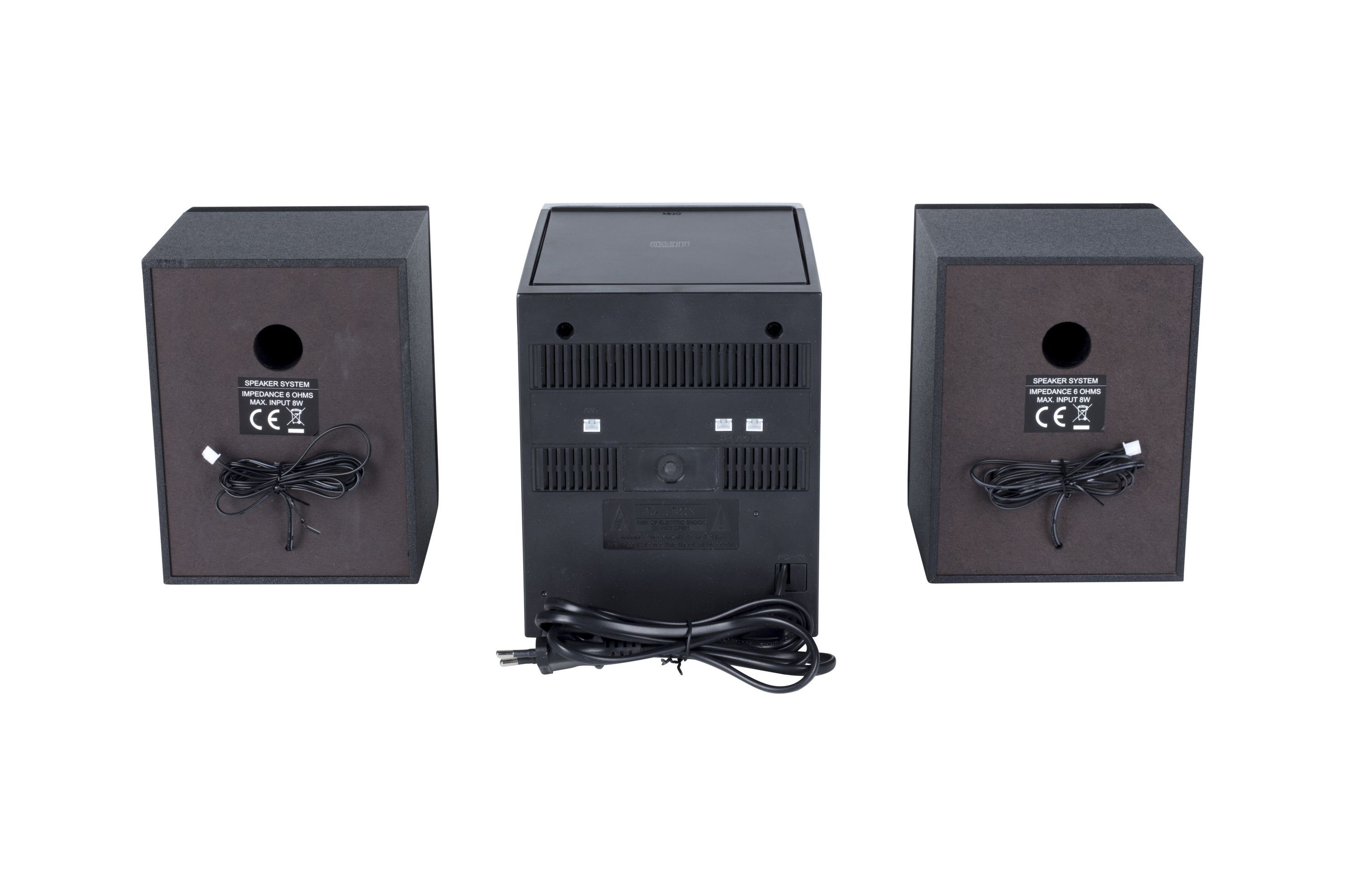 UNIVERSUM* MS 300 black Kompaktanlage (Stereoanlage mit CD, DAB+, UKW Radio, Bluetooth, AUX In und USB) – Bild 4 von 5