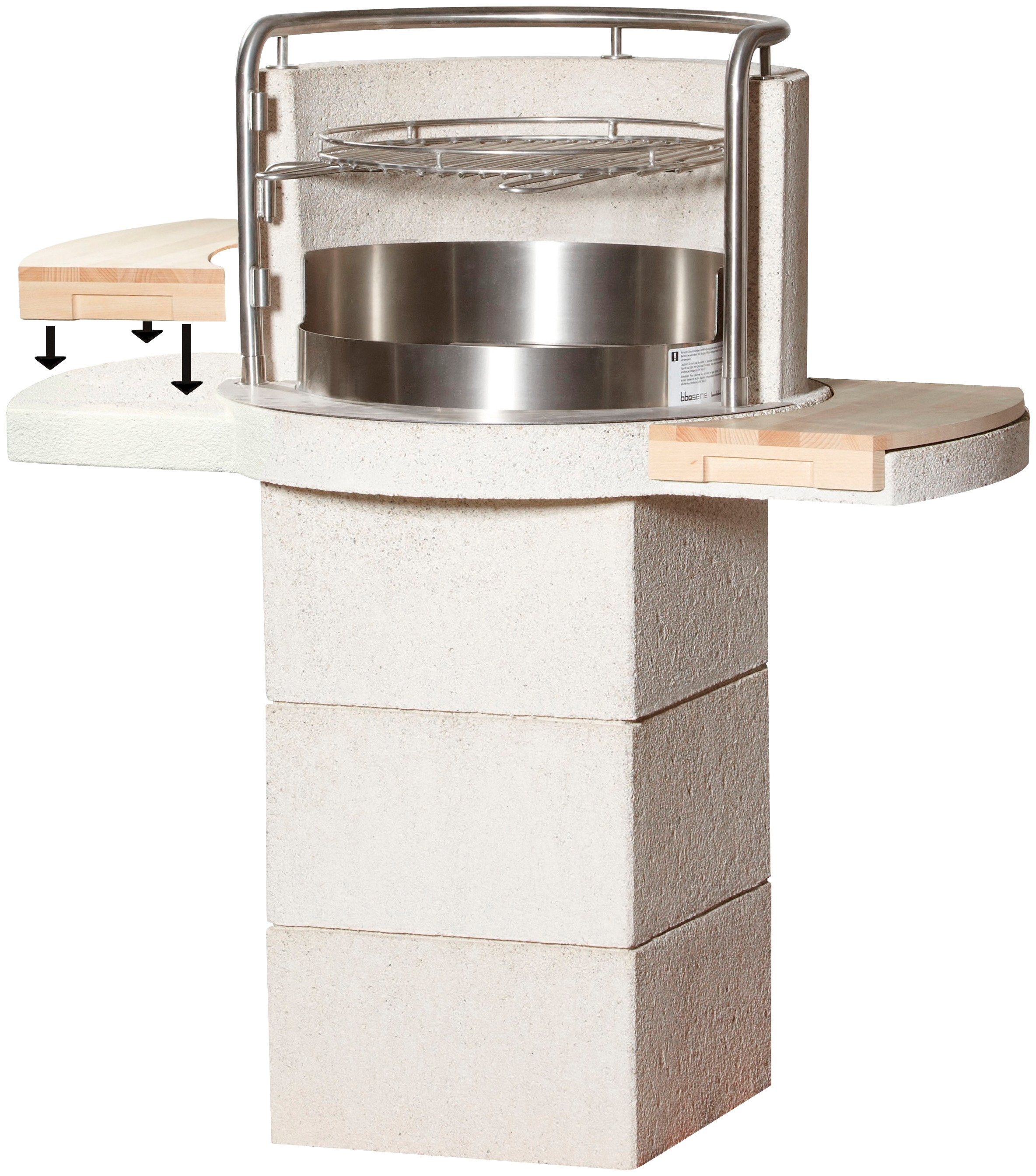 Auflage , für Grillkamin »Magic« aus Holz, BxT: 47x24 cm Auflage , für Grillkamin »Magic« aus Holz, BxT: 47x24 cm