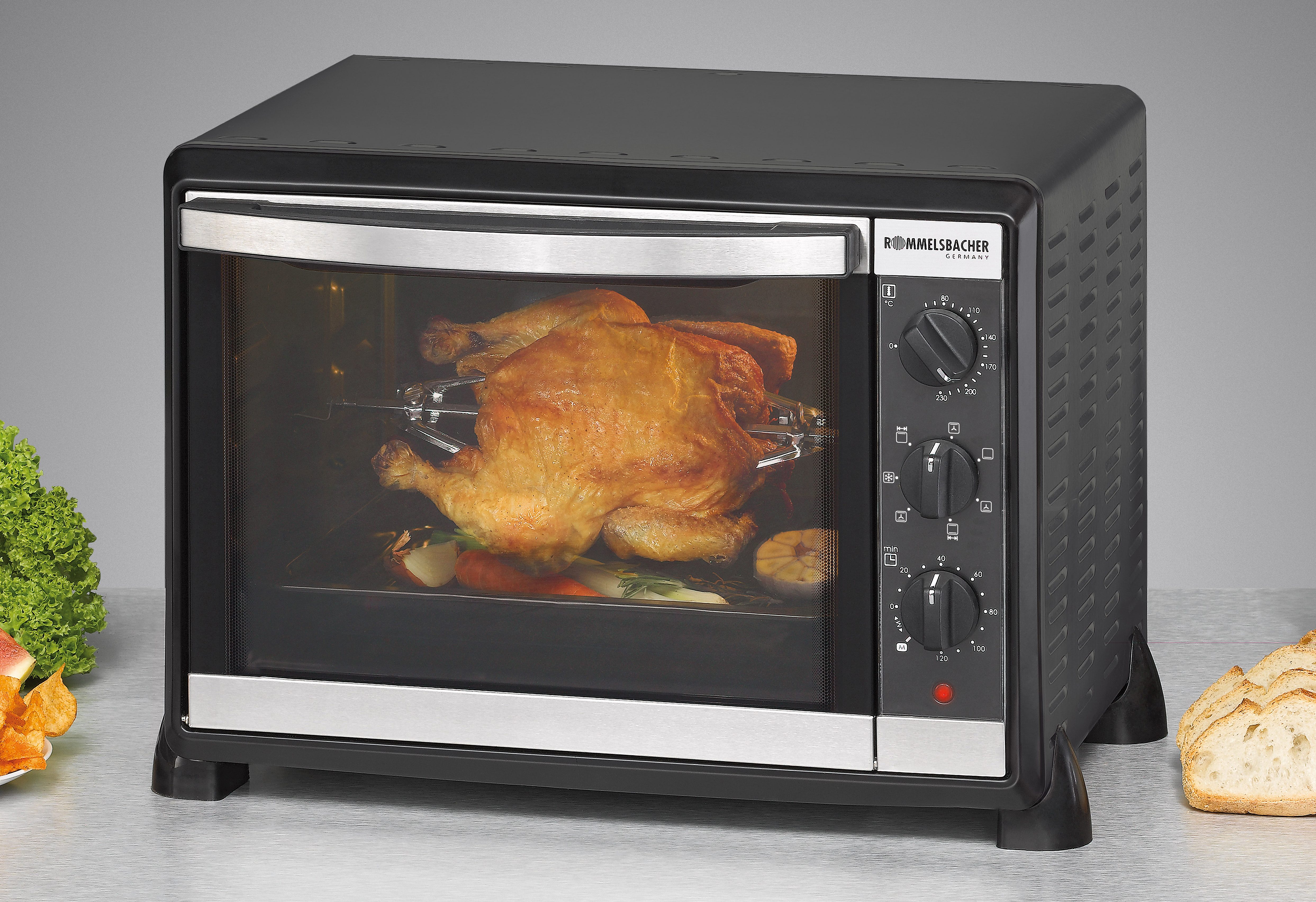 Rommelsbacher Back/Grill-Ofen »BG 1550«, 30 Liter Volumen, 1550 Watt - Rommelsbacher