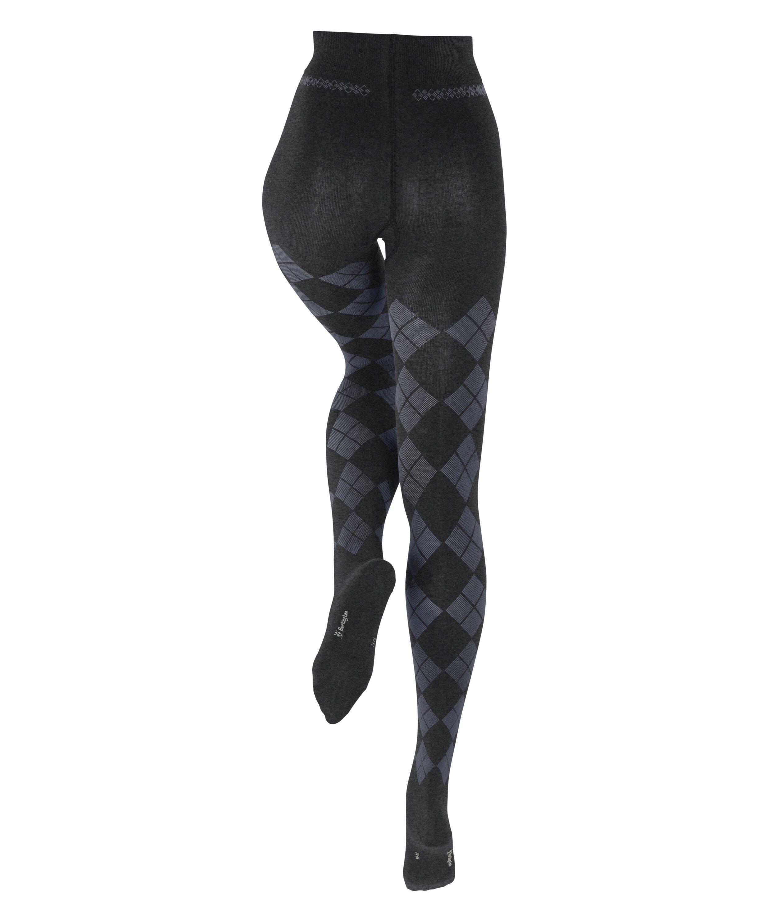 Burlington Strickstrumpfhose Elegant Essence Strumpfhose (1 St) mit Argyle-Muster