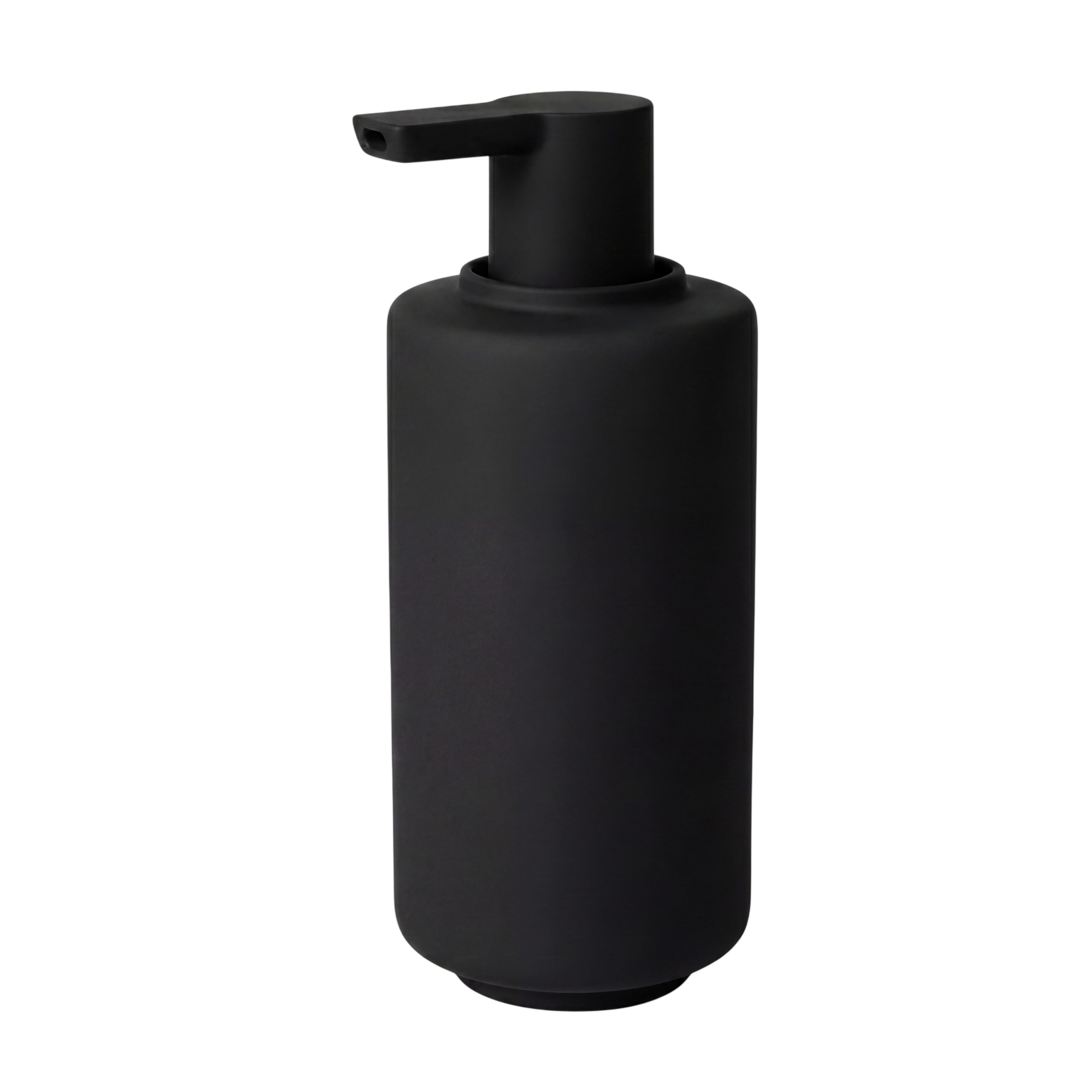 blomus Seifenspender -SAYA- Dosierspender, Pumspender Badezimmer: Modernes Design, (1-tlg), 190ml, Soft-Touch, präziser Pumpkopf