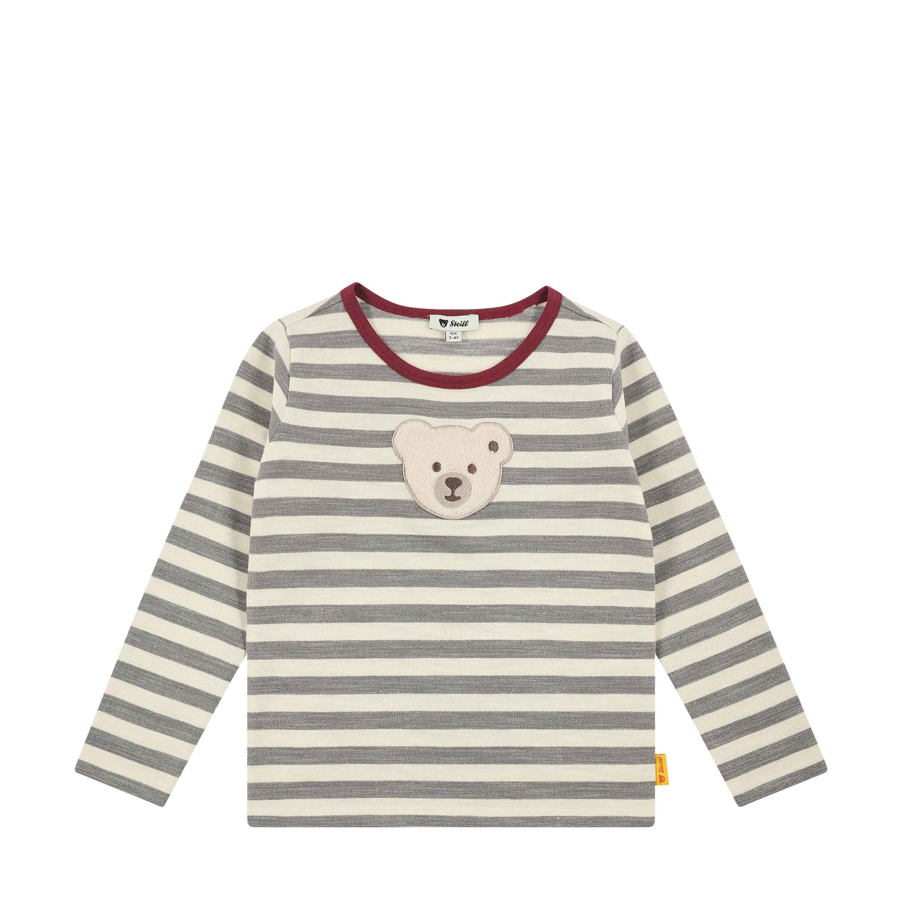 Steiff Langarmshirt T-Shirt langarm Festive Luxe