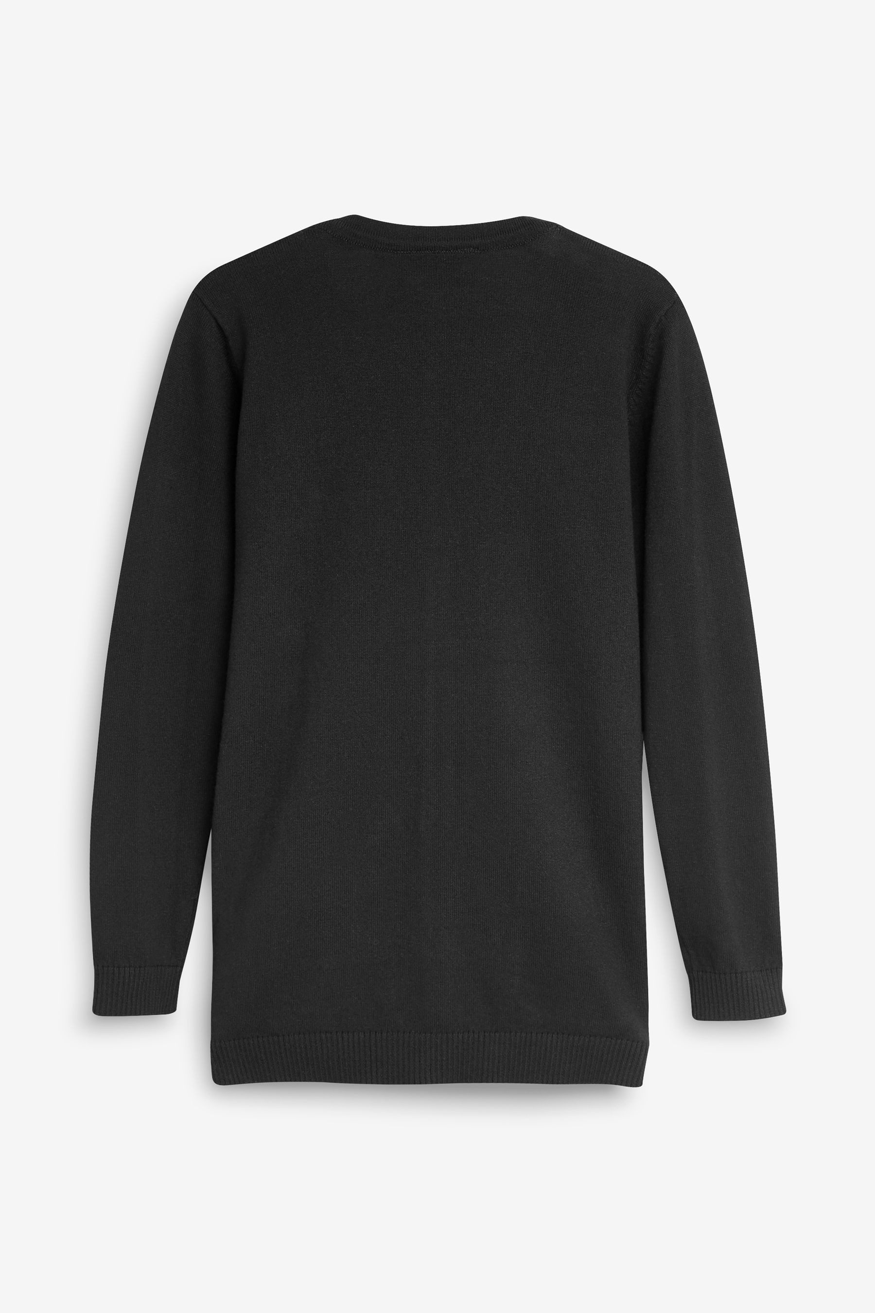 Next Strickjacke Lange Strickjacke mit V-Ausschnitt günstig online kaufen
