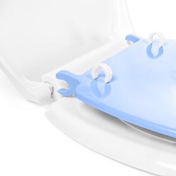 cozytrix WC-Sitz Duroplast mit extra Kindersitz, mit Absenkautomatik und Ein-Klick-Schnellverschluss