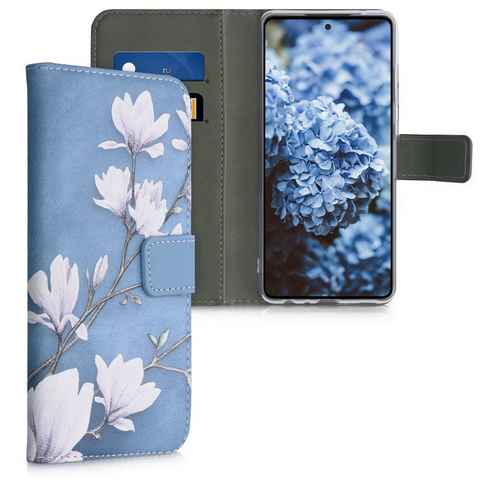 kwmobile Handyhülle Wallet Case für Samsung Galaxy A52 / A52 5G / A52s 5G, Hülle mit Ständer Kartenfächer - Handyhülle