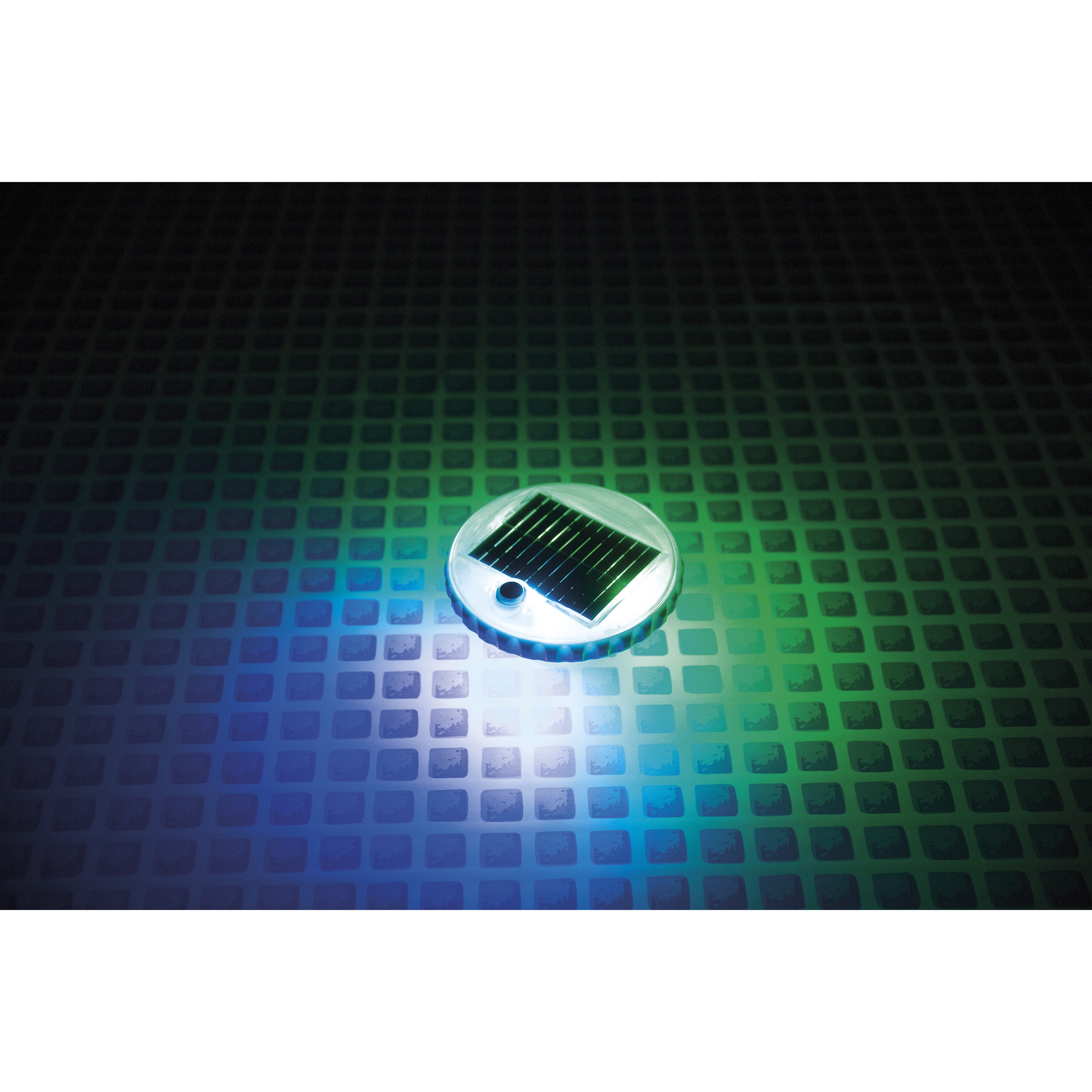 Intex Pool-Lampe Solar LED Poollicht, kabellos, umweltfreundlich und einfach in der Anwendung