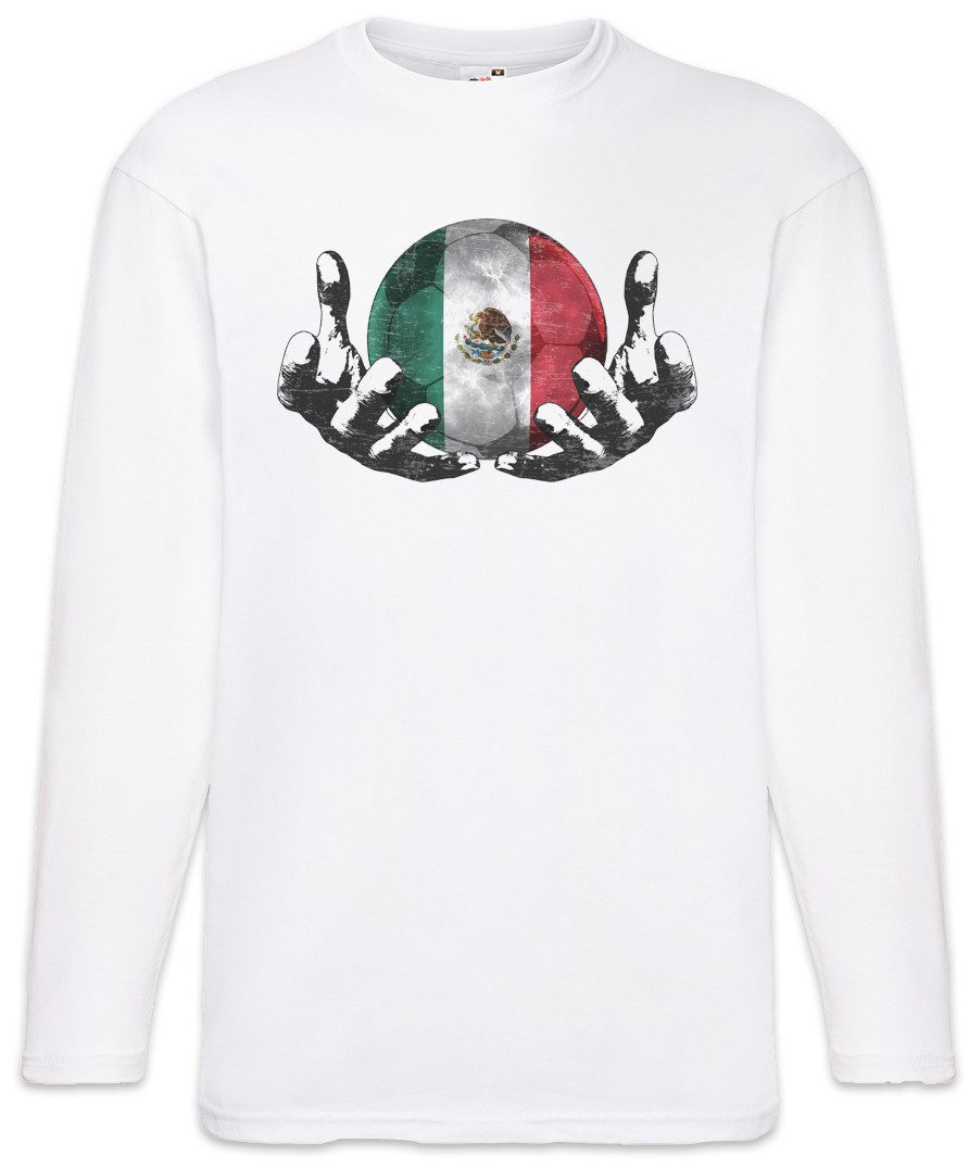 Langarmshirt Mexico Football Magic Ball Langarm T-Shirt Mexiko Mexikanisch