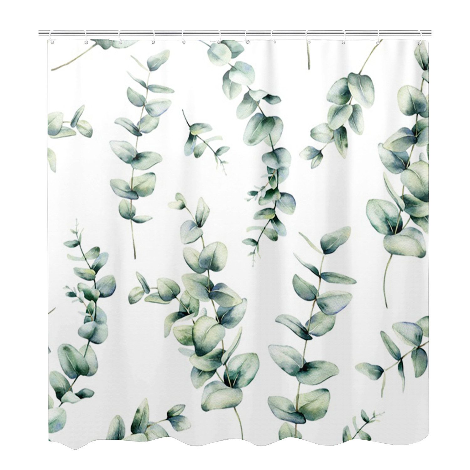 Coonoor Duschvorhang Textil Anti-schimmel Wasserdicht Waschbar Badvorhang 1 günstig online kaufen