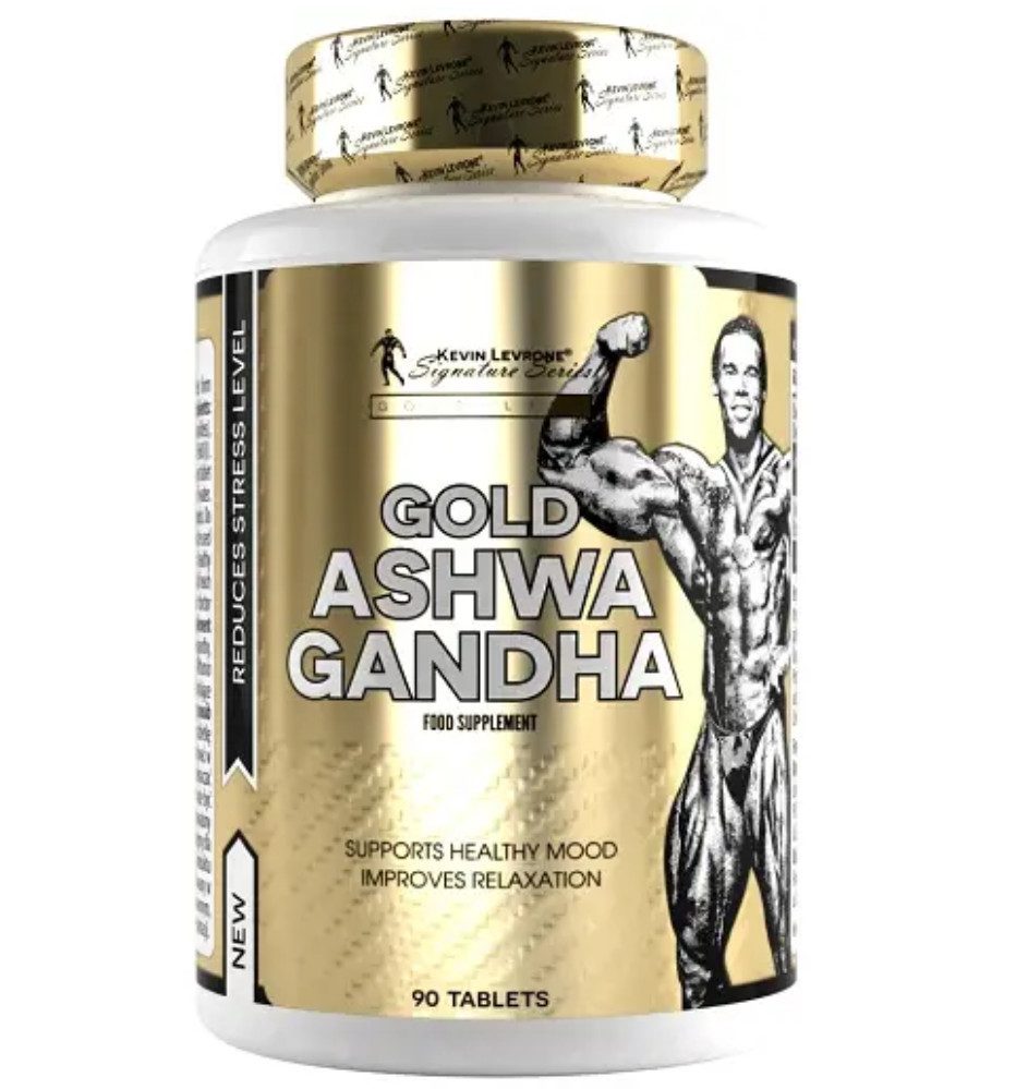 Kevin Levrone Kevin Levrone Gold Ashwagandha 90 Tabletten Tabletten, Kapseln, 1 er Einzelprodukt à 90 St., 200 g, Tabletten