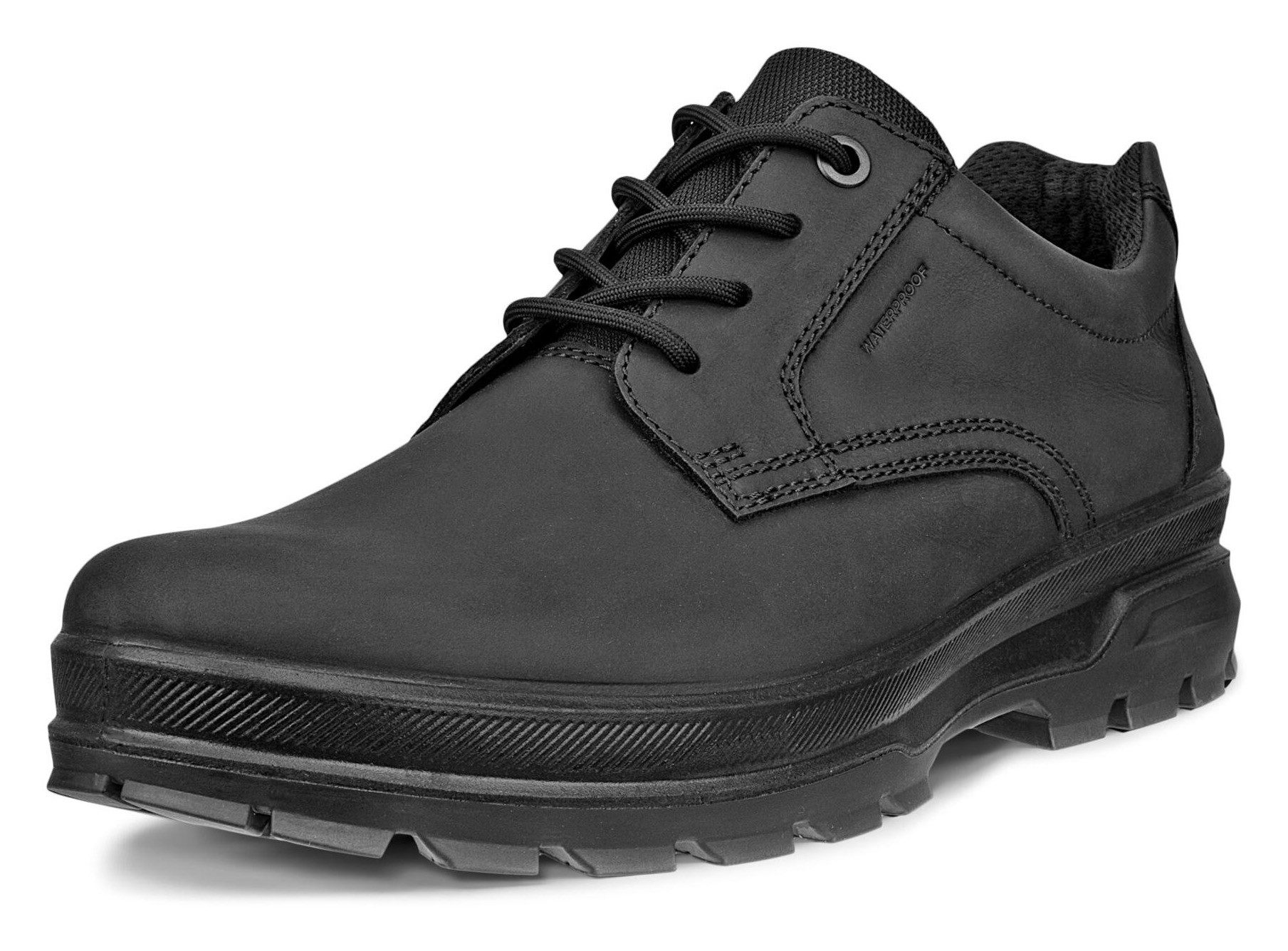 Ecco Rugged Track Wp Plain Toe Schnürschuh Sneaker, Outdoorschuh mit waterproof Ausstattung