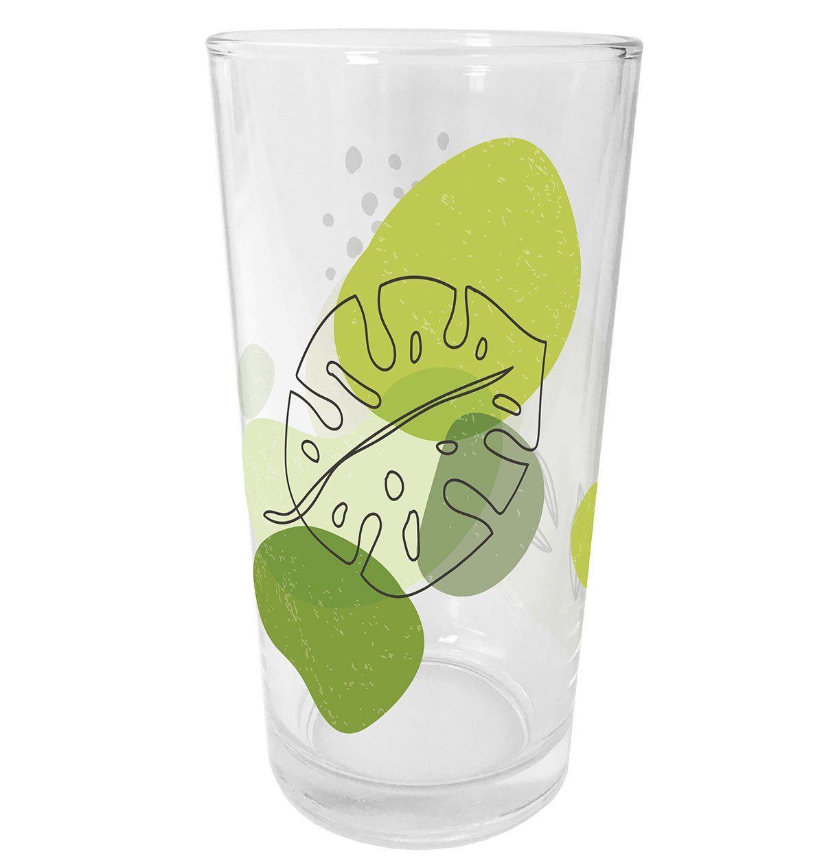 Glas Blätter