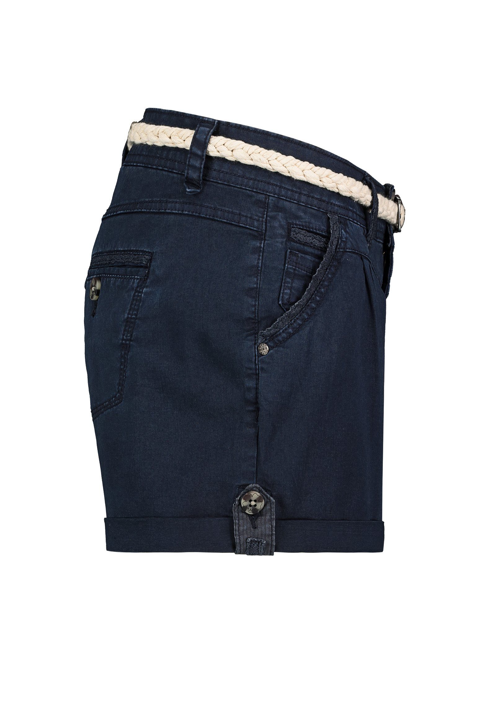 Eight2Nine Bermudas Short Bermuda kurze Hose Sommer Chino Shorts stoff Hotpants mit Gürtel