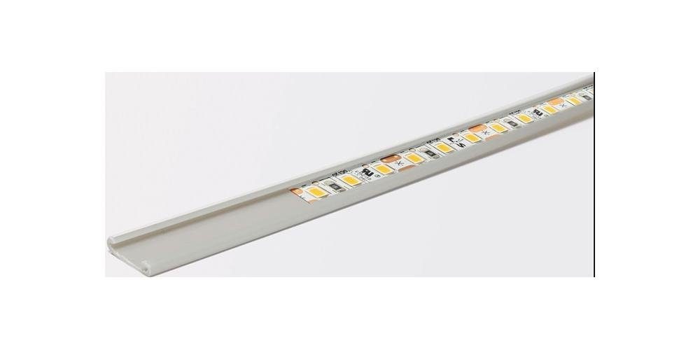 L&S Möbelbeschlag LED Länge 2000 Flexiadapter grau für passend Nutprofil mm