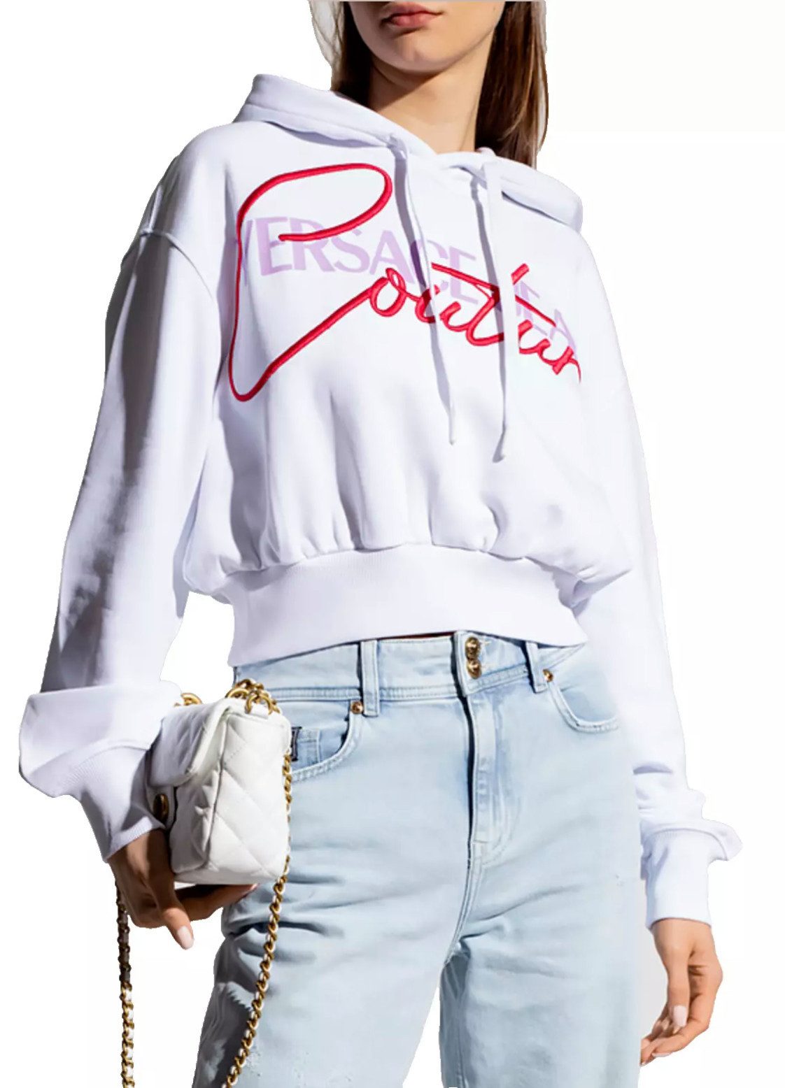 Versace Jeans Couture Hoodie Kapuzen-Sweatshirt Logo günstig online kaufen