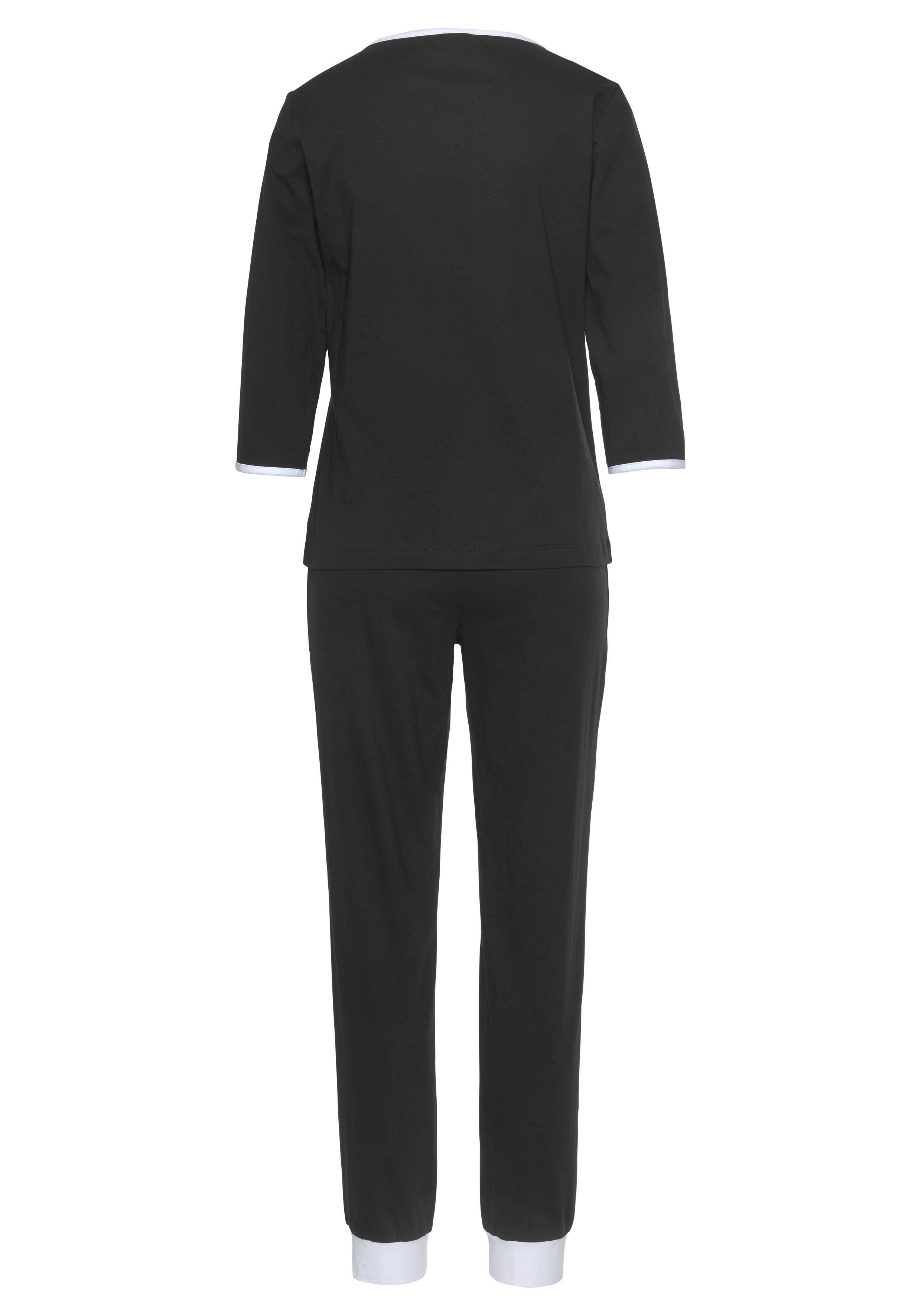 PEANUTS Pyjama (Set, 2 tlg) mit Snoopy Druckmotiv