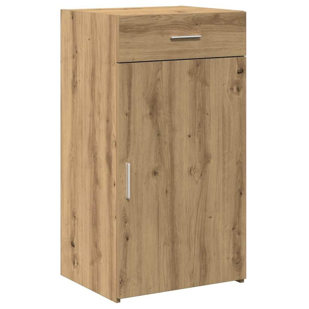 vidaXL Kommode 50 x 42,5 x 93 cm Kommode Sideboard aus Holz mit 1 Schublade für Esszi