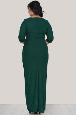 Modabout Abendkleid Langes Maxikleid Sommerkleid für große Größen - NELB0553D9573ZMT (1-tlg)