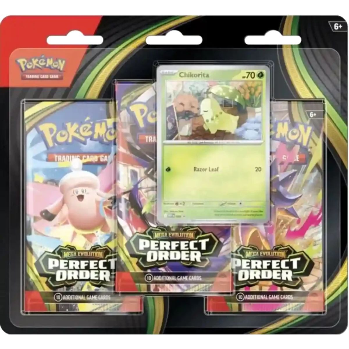 The Pokémon Company Sammelkarte Perfect Order 3-Pac