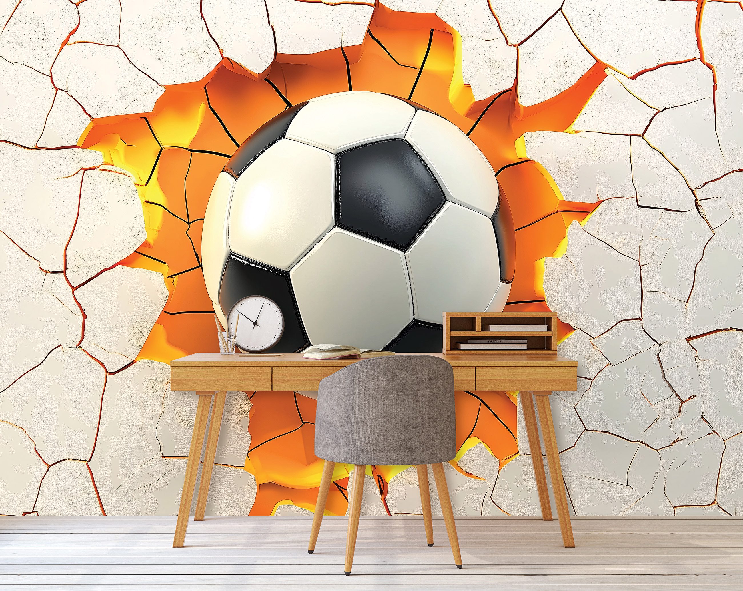 Wallarena Fototapete Foto - Mehrfarbig - Modern - Vlies - Schlafzimmer, glatt, (2 St), 100x70cm